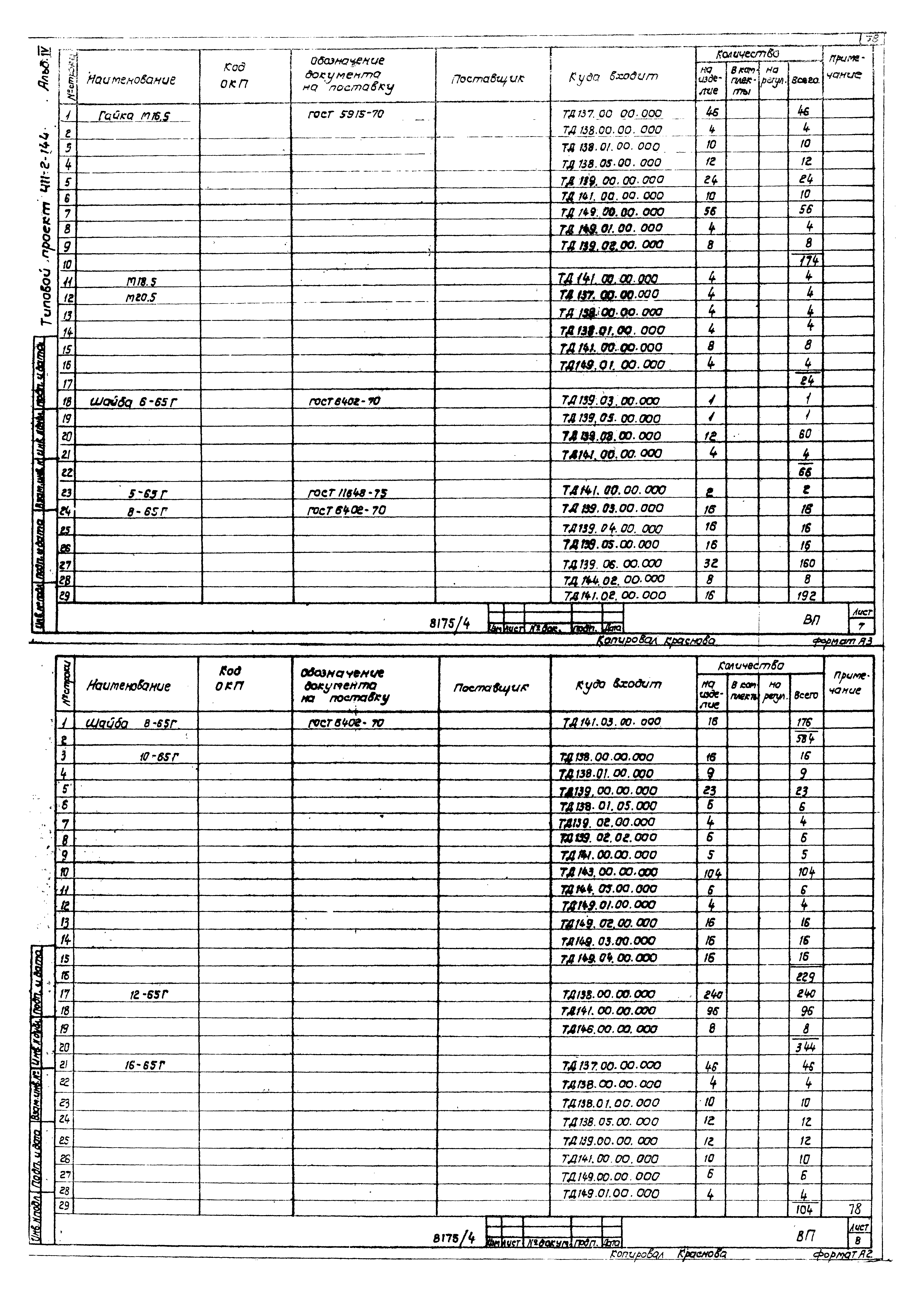 Типовой проект 411-2-144