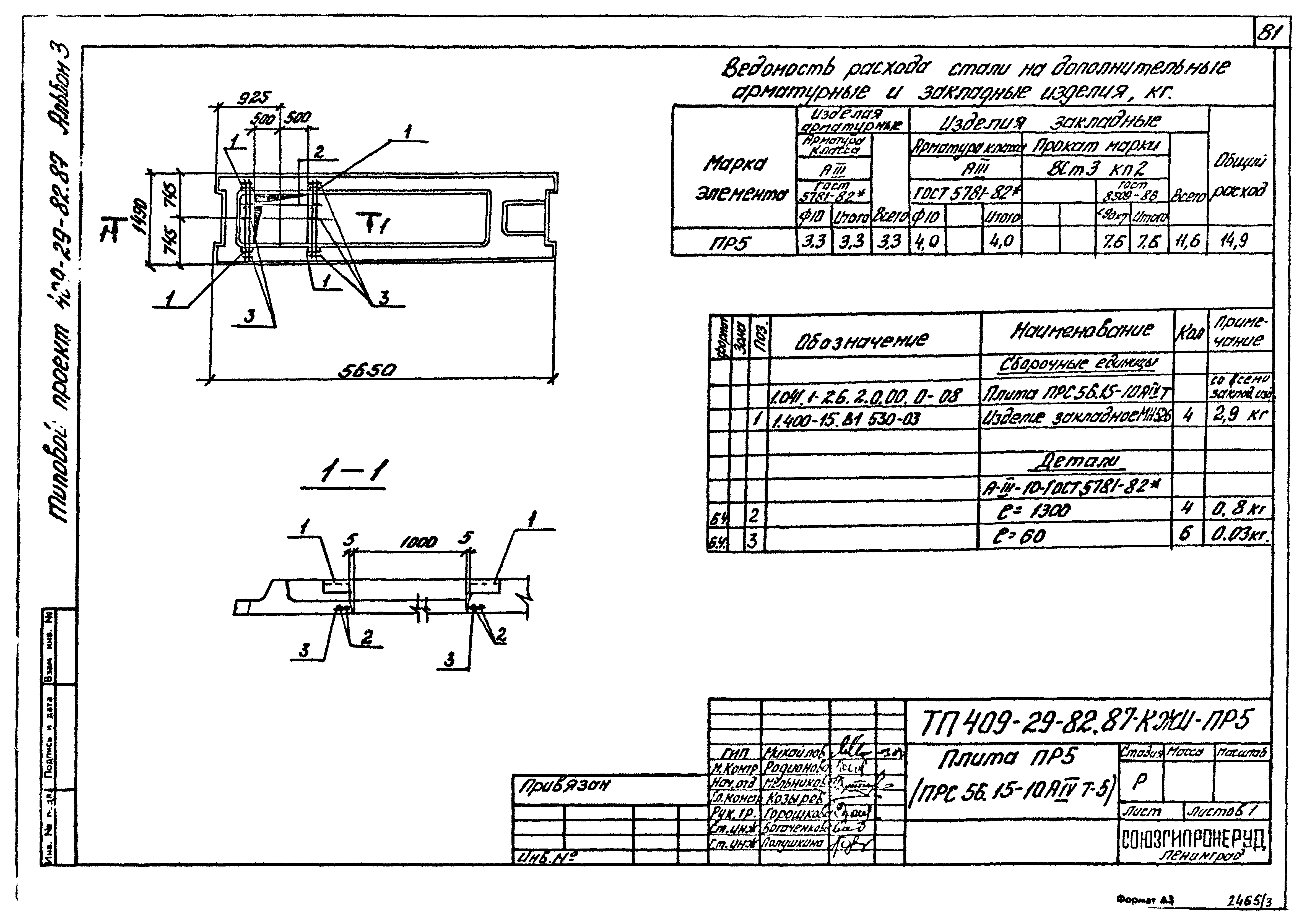 Типовой проект 409-29-82.87