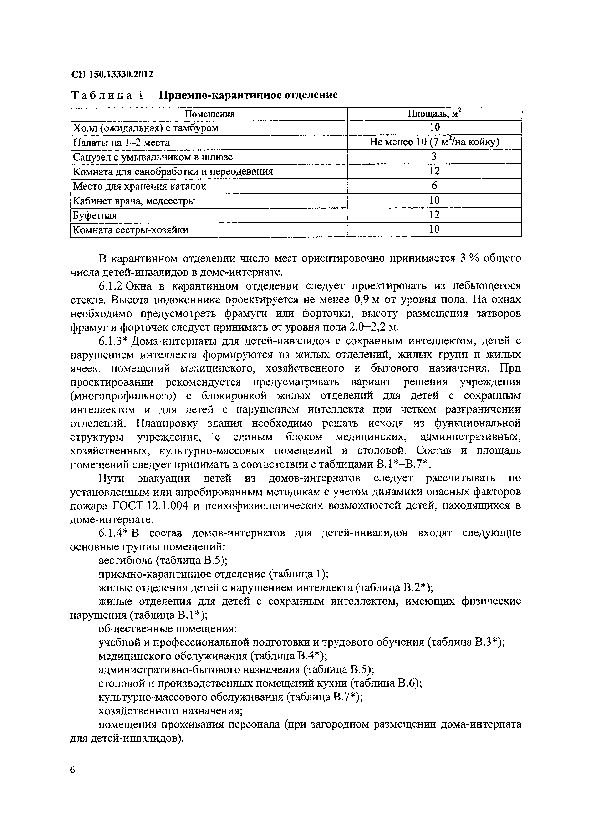 Скачать СП 150.13330.2012 Дома-интернаты для детей-инвалидов. Правила  проектирования