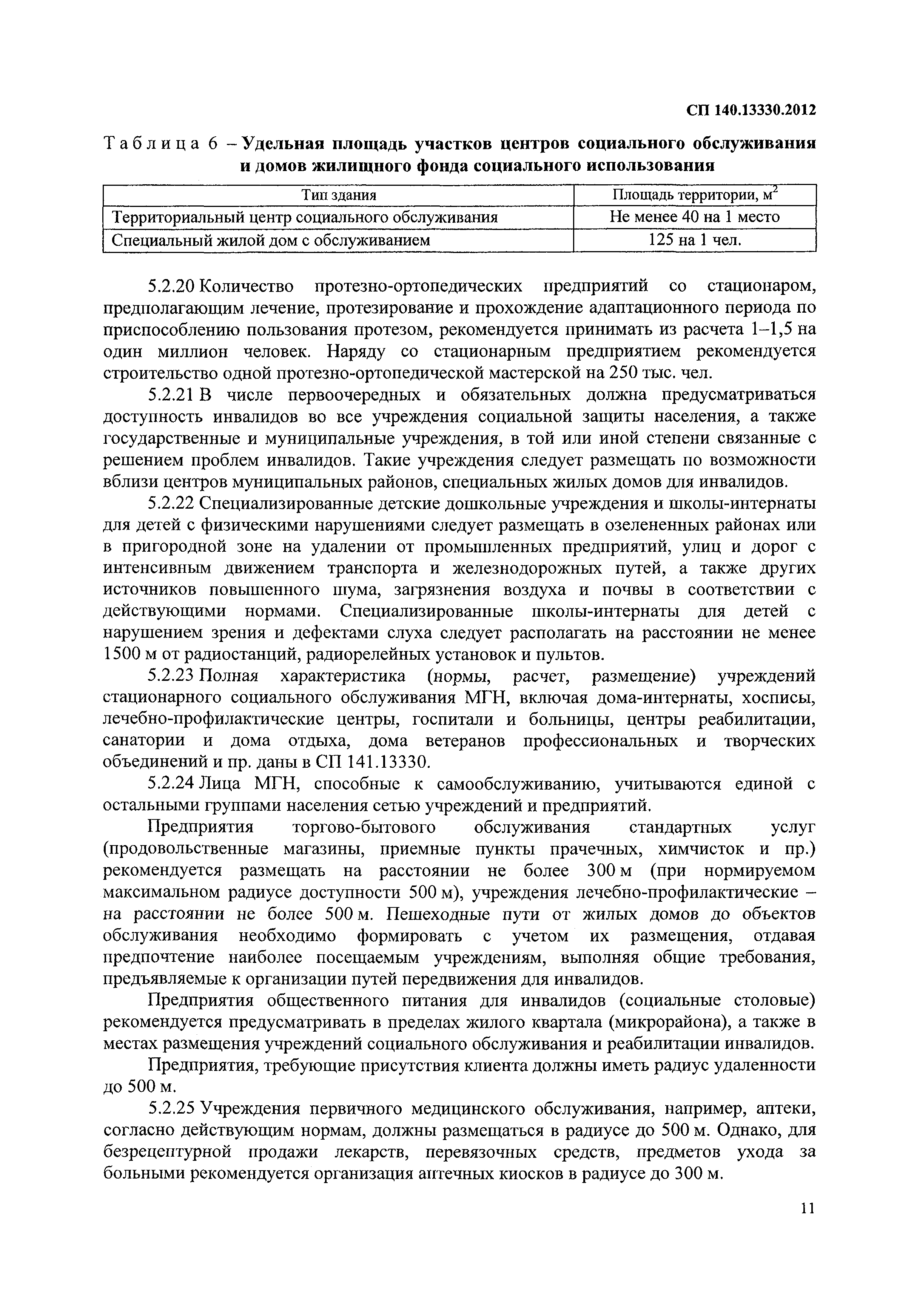 Скачать СП 140.13330.2012 Городская среда. Правила проектирования для  маломобильных групп населения