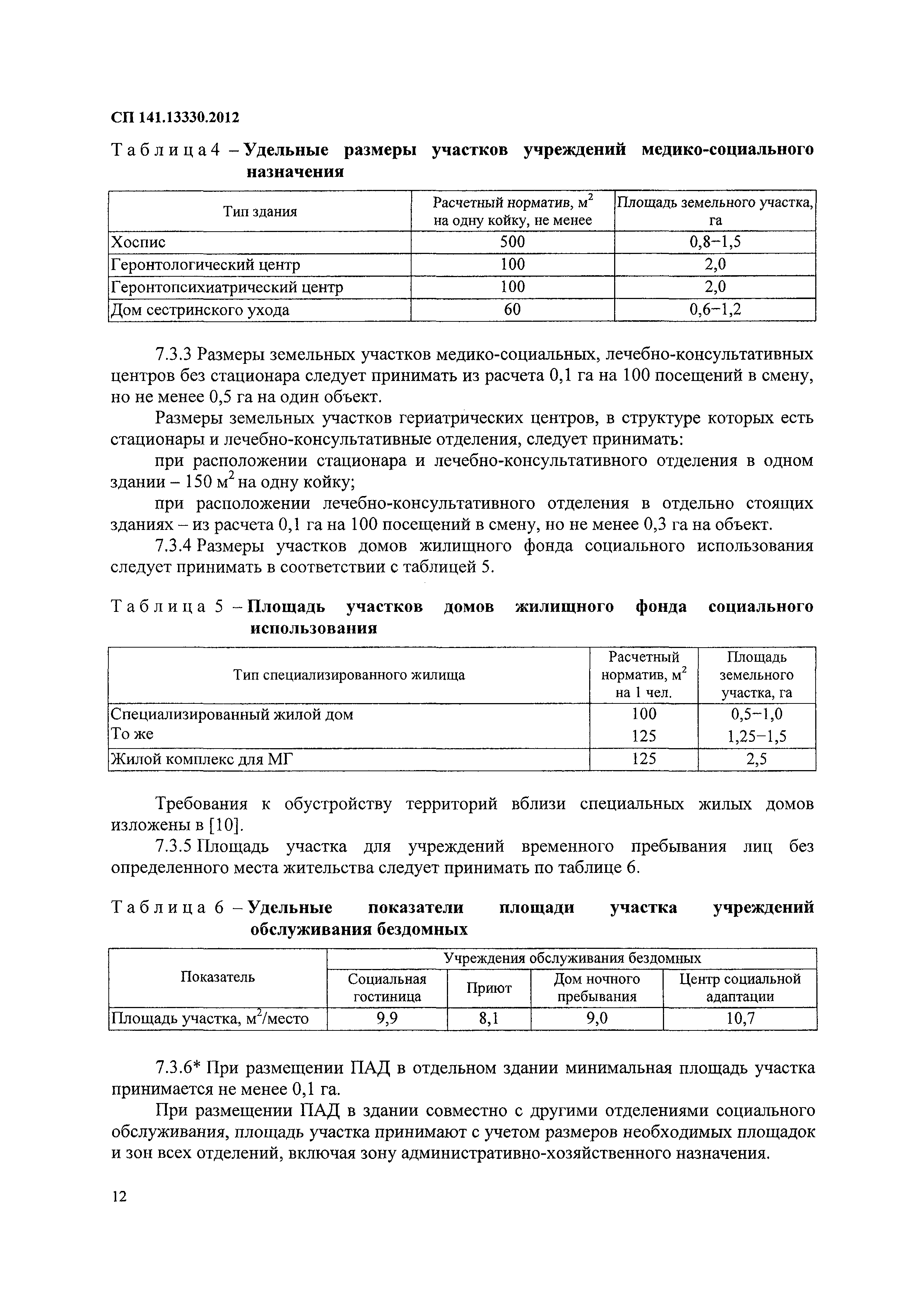 Скачать СП 141.13330.2012 Учреждения социального обслуживания маломобильных  групп населения. Правила расчета и размещения