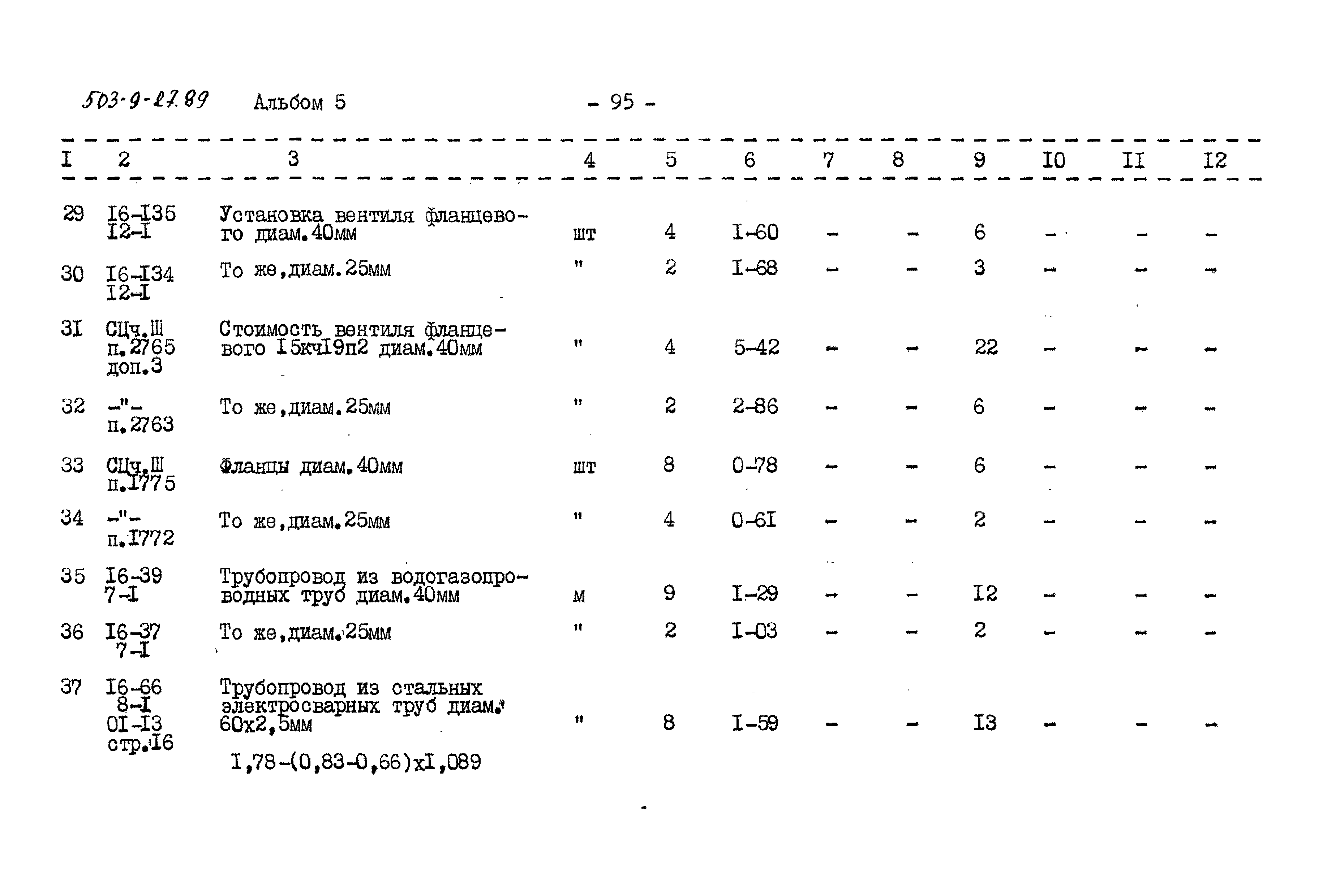Типовой проект 503-9-27.89