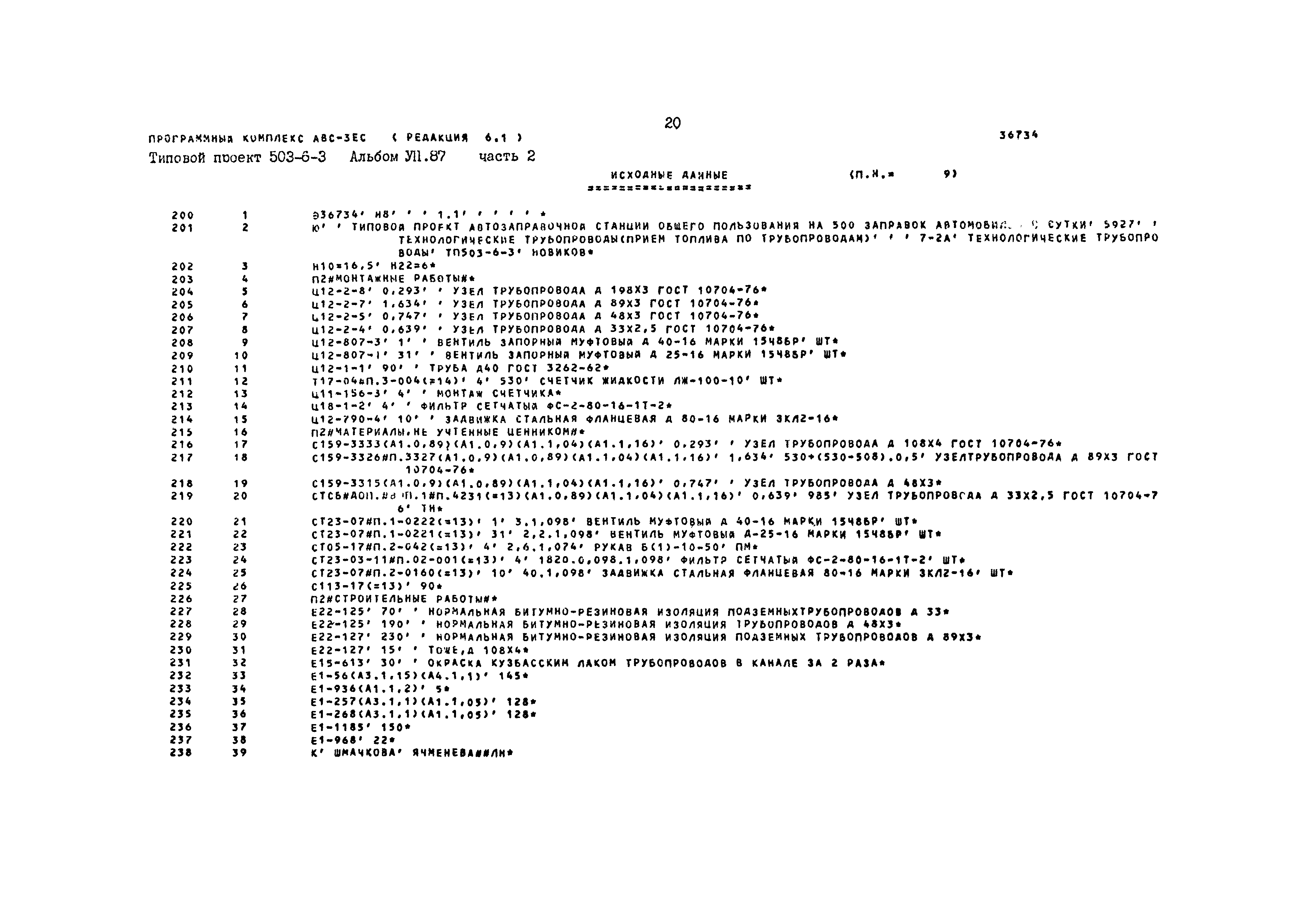Типовой проект 503-6-3