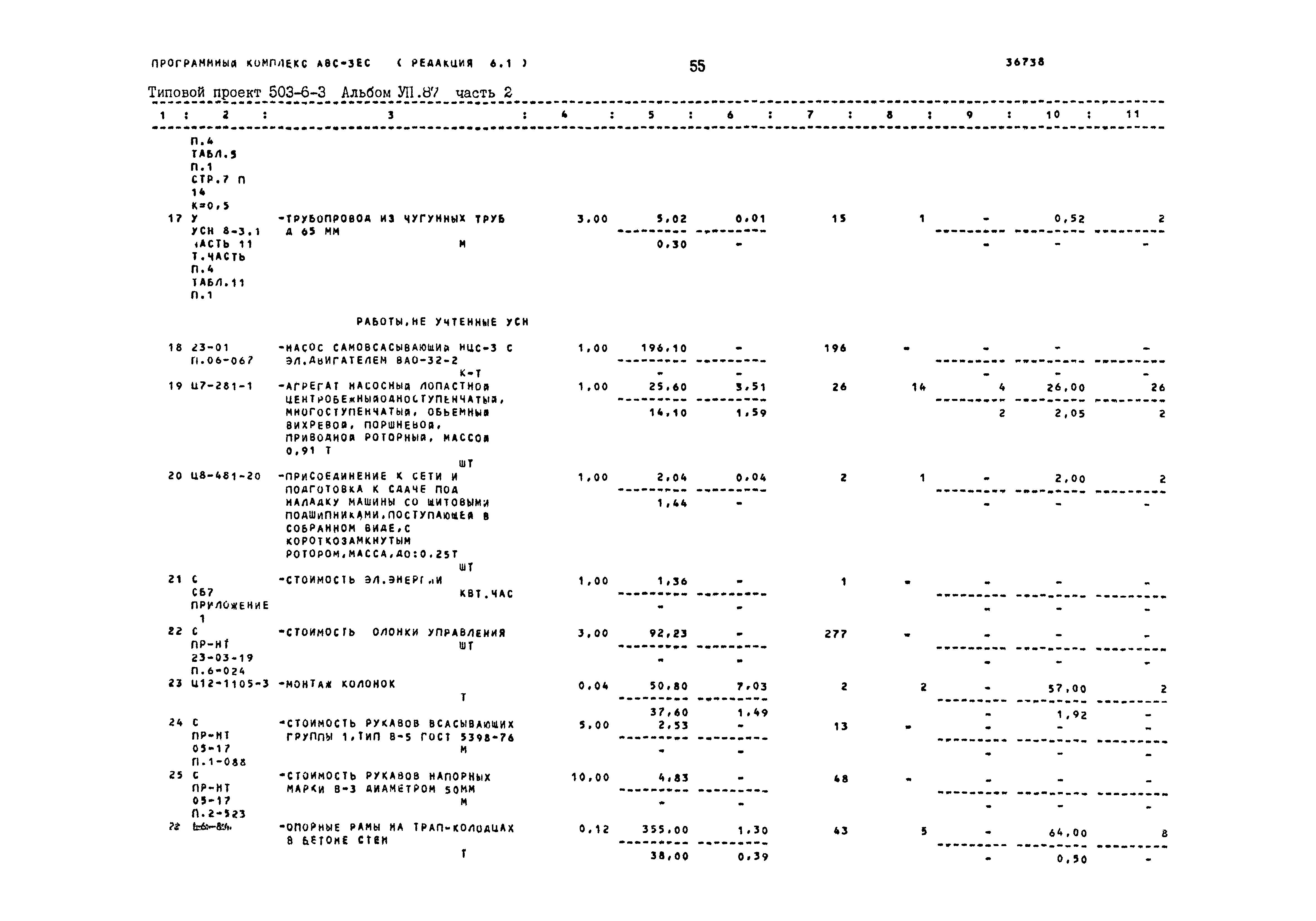 Типовой проект 503-6-3