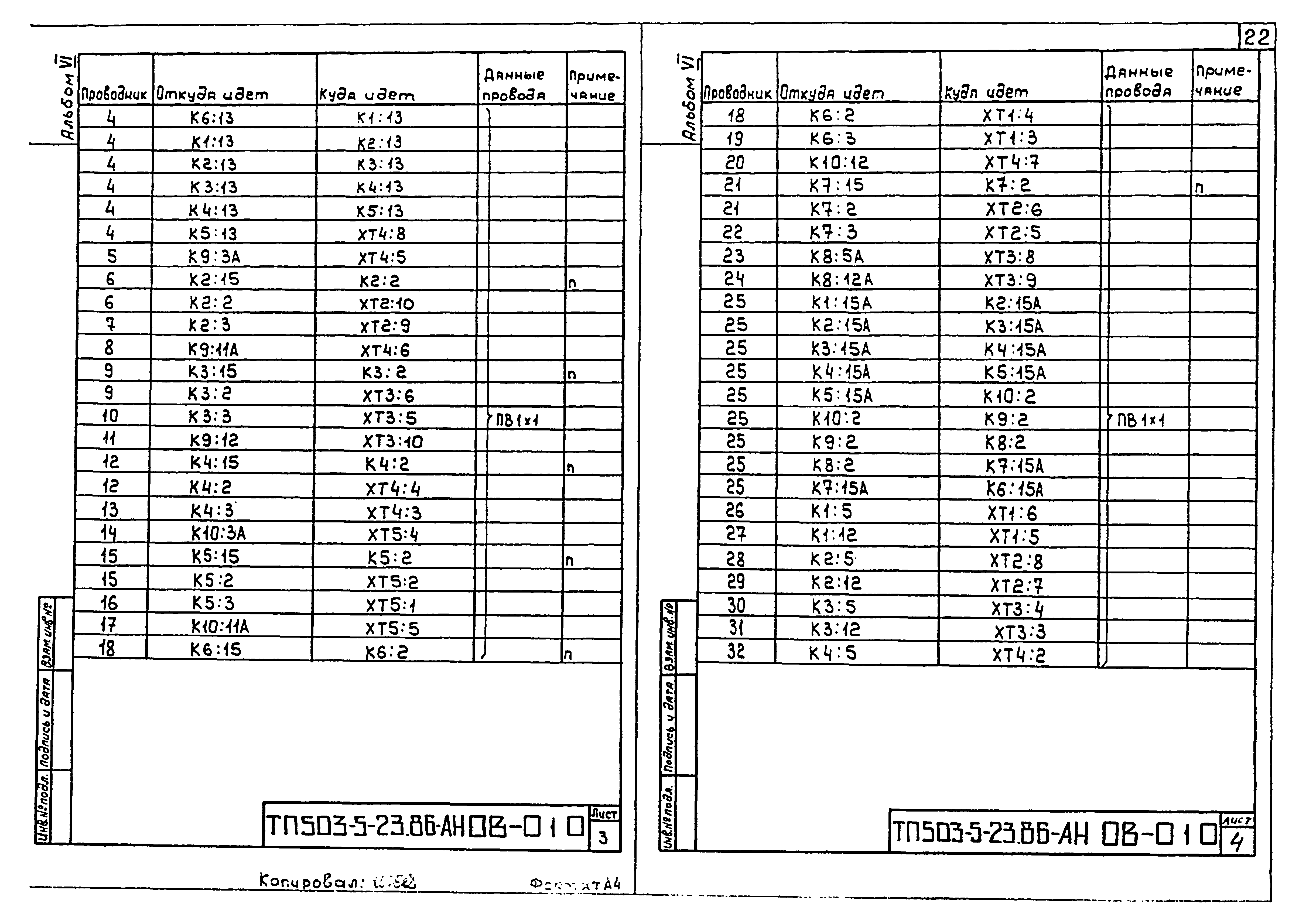 Типовой проект 503-5-23.86