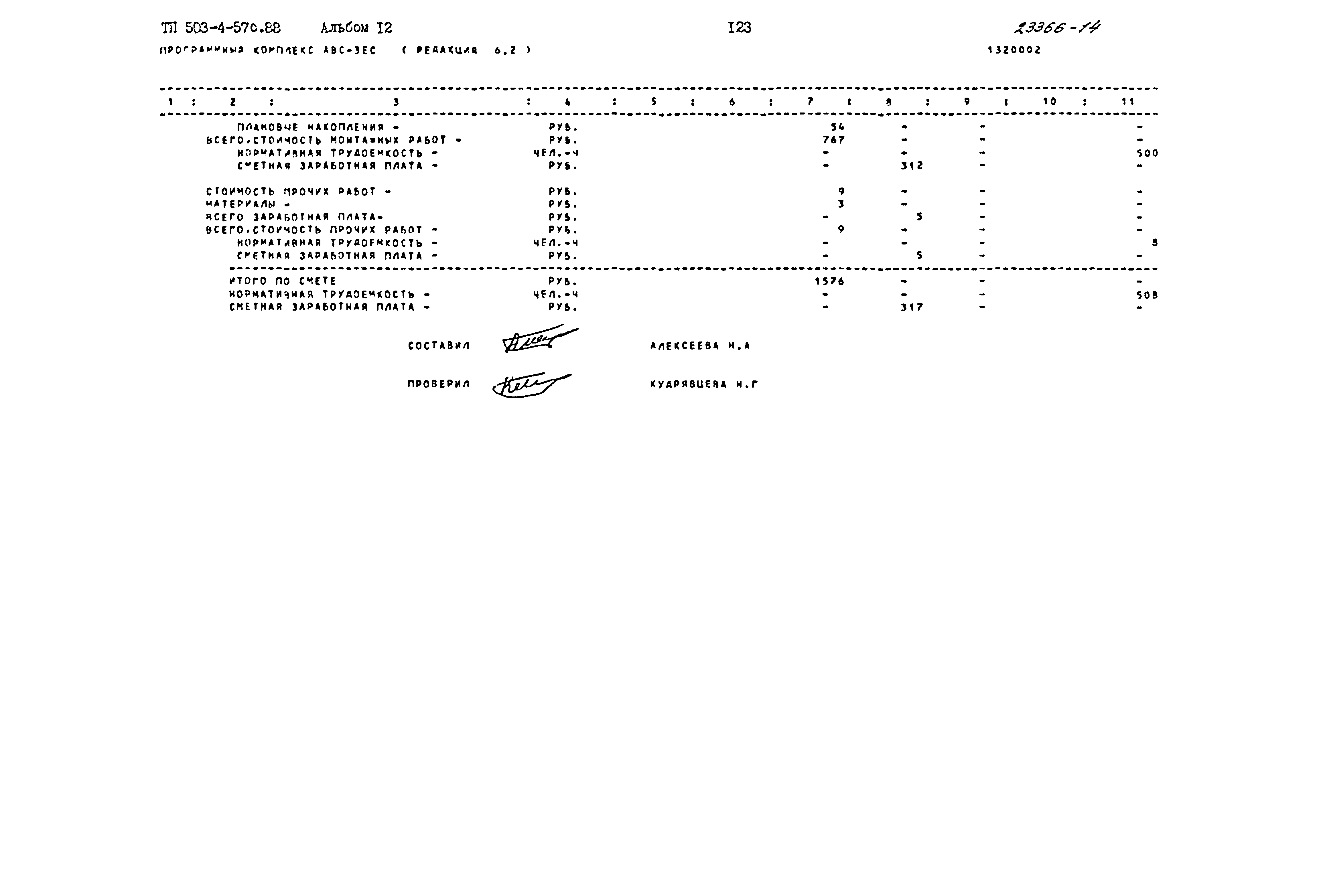 Типовой проект 503-4-57с.88