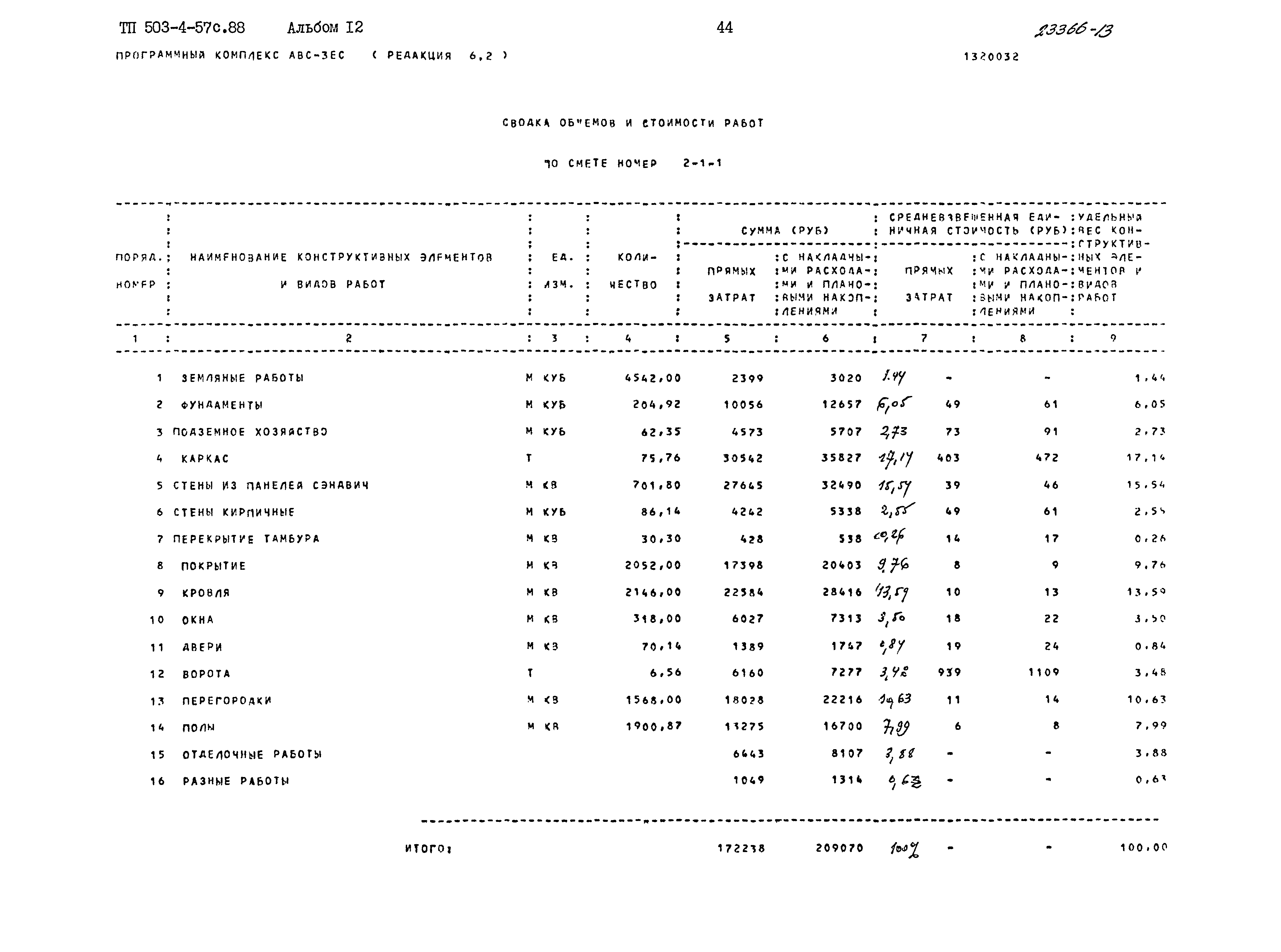 Типовой проект 503-4-57с.88