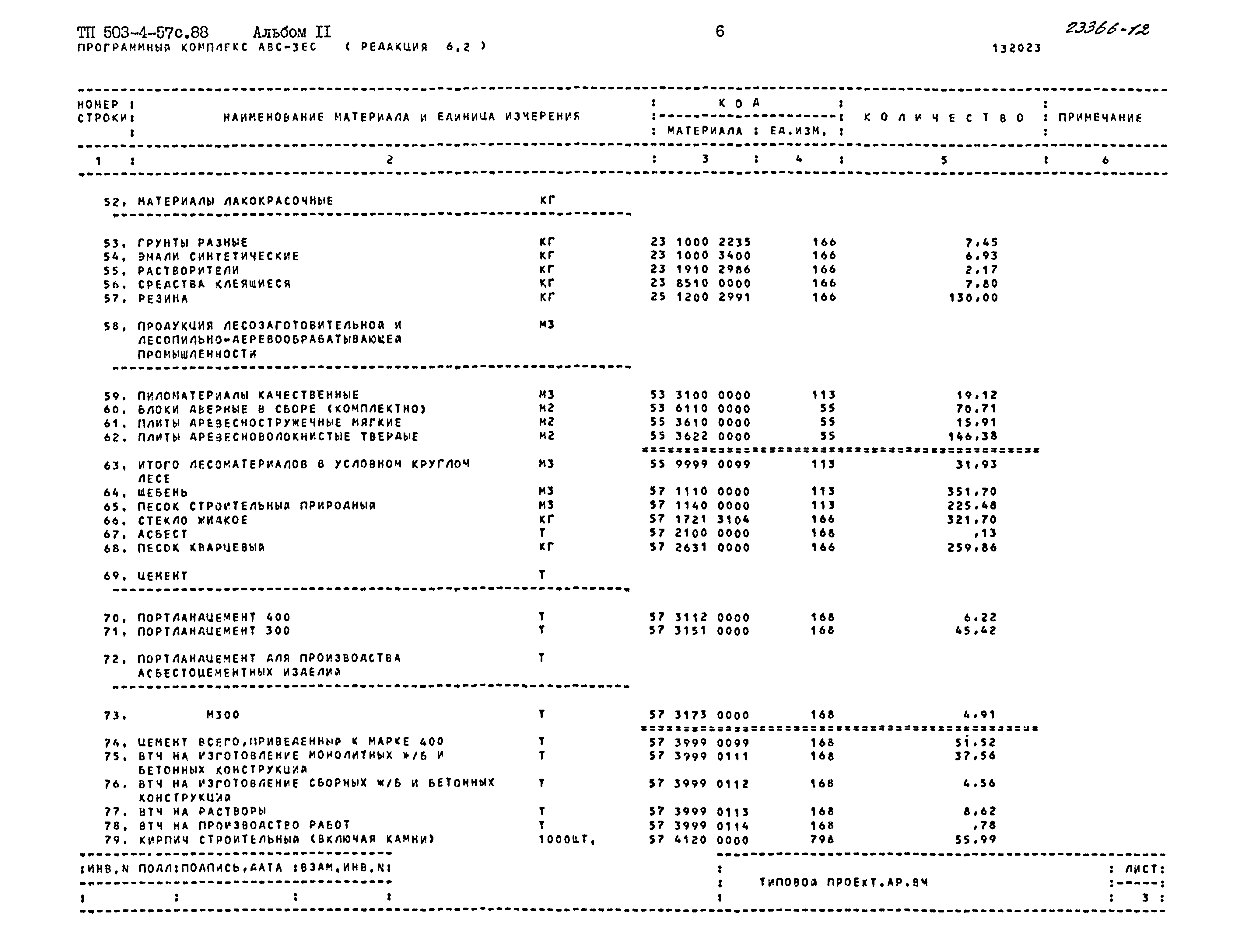 Типовой проект 503-4-57с.88