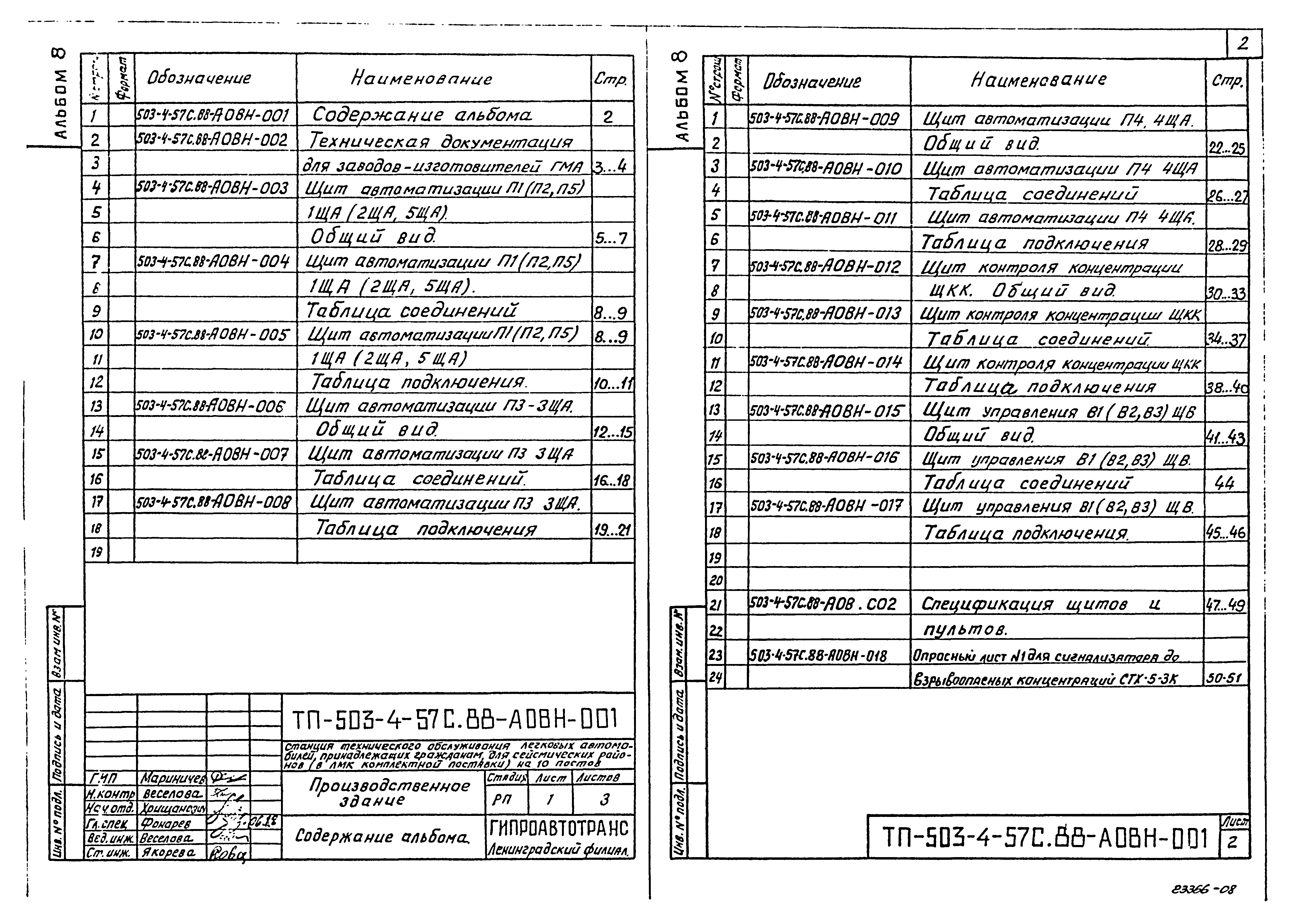 Типовой проект 503-4-57с.88