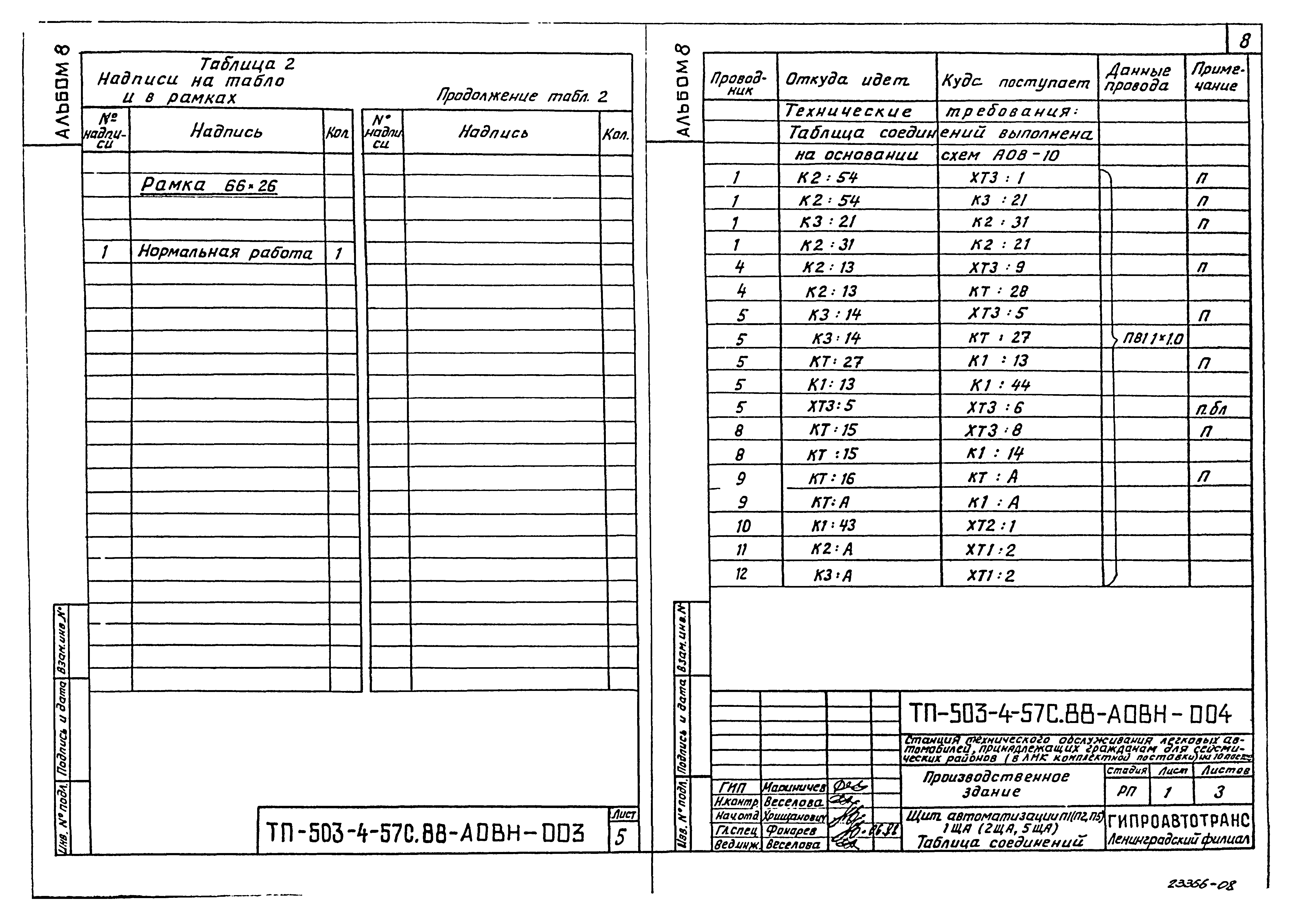 Типовой проект 503-4-57с.88