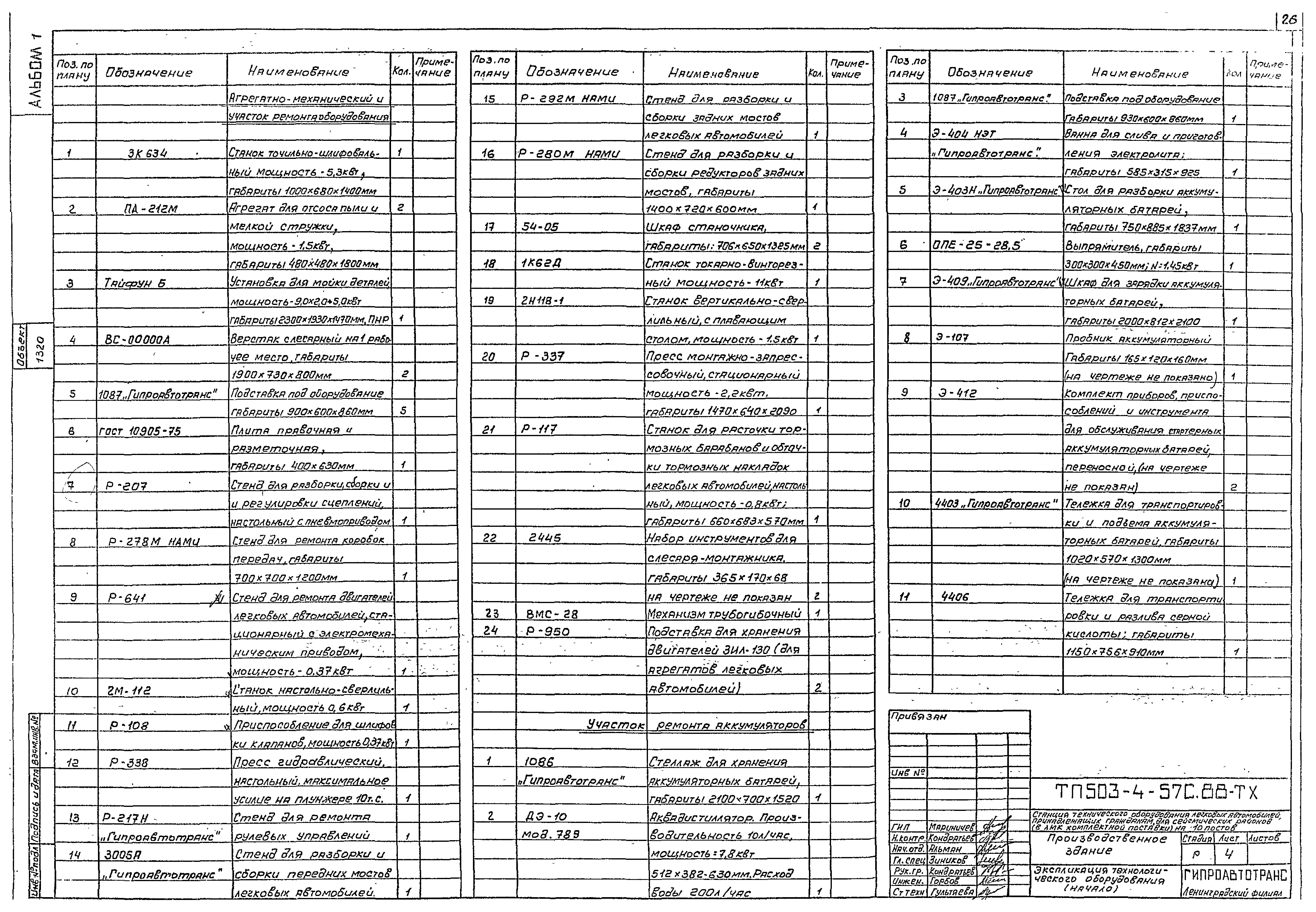 Типовой проект 503-4-57с.88