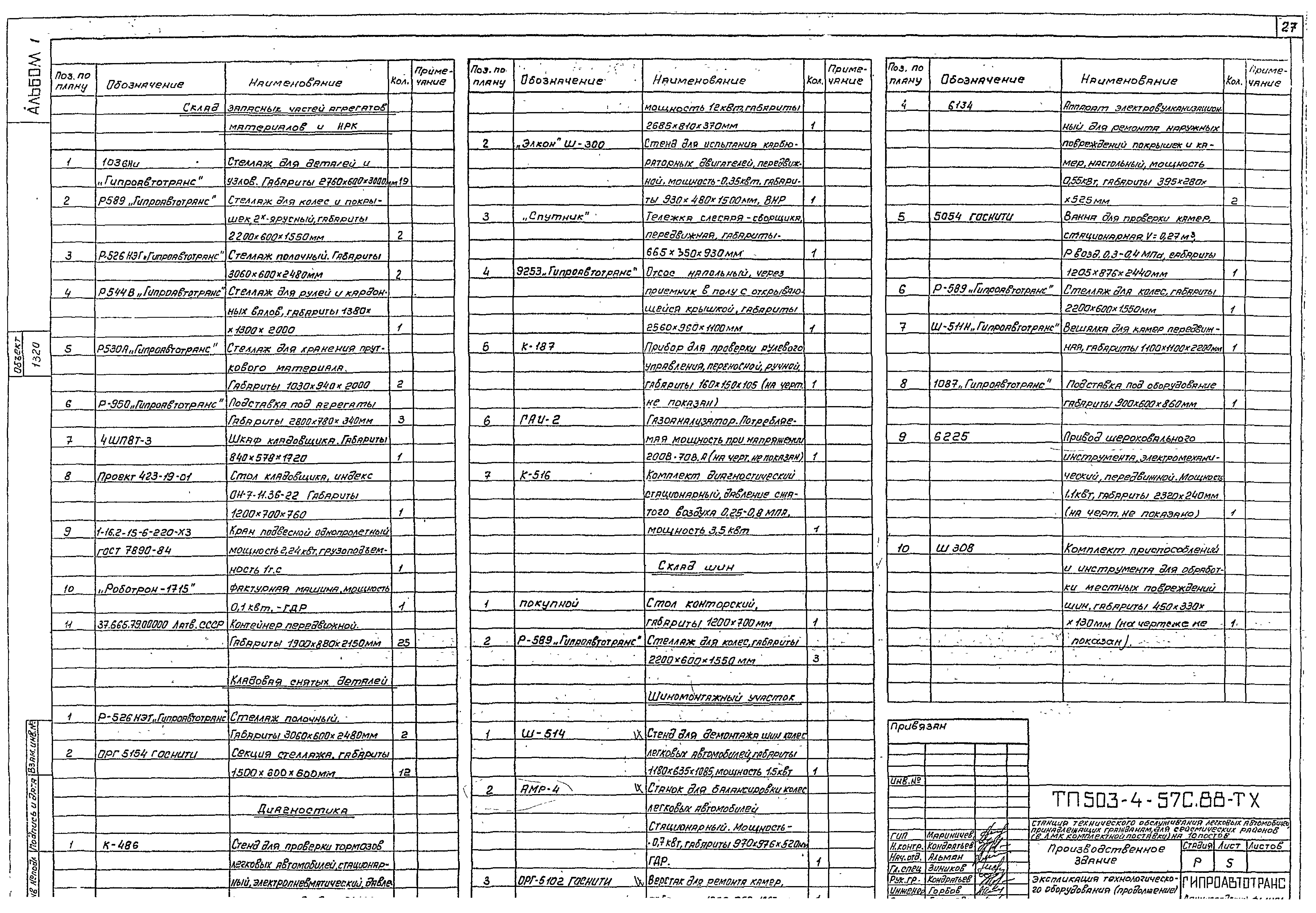 Типовой проект 503-4-57с.88