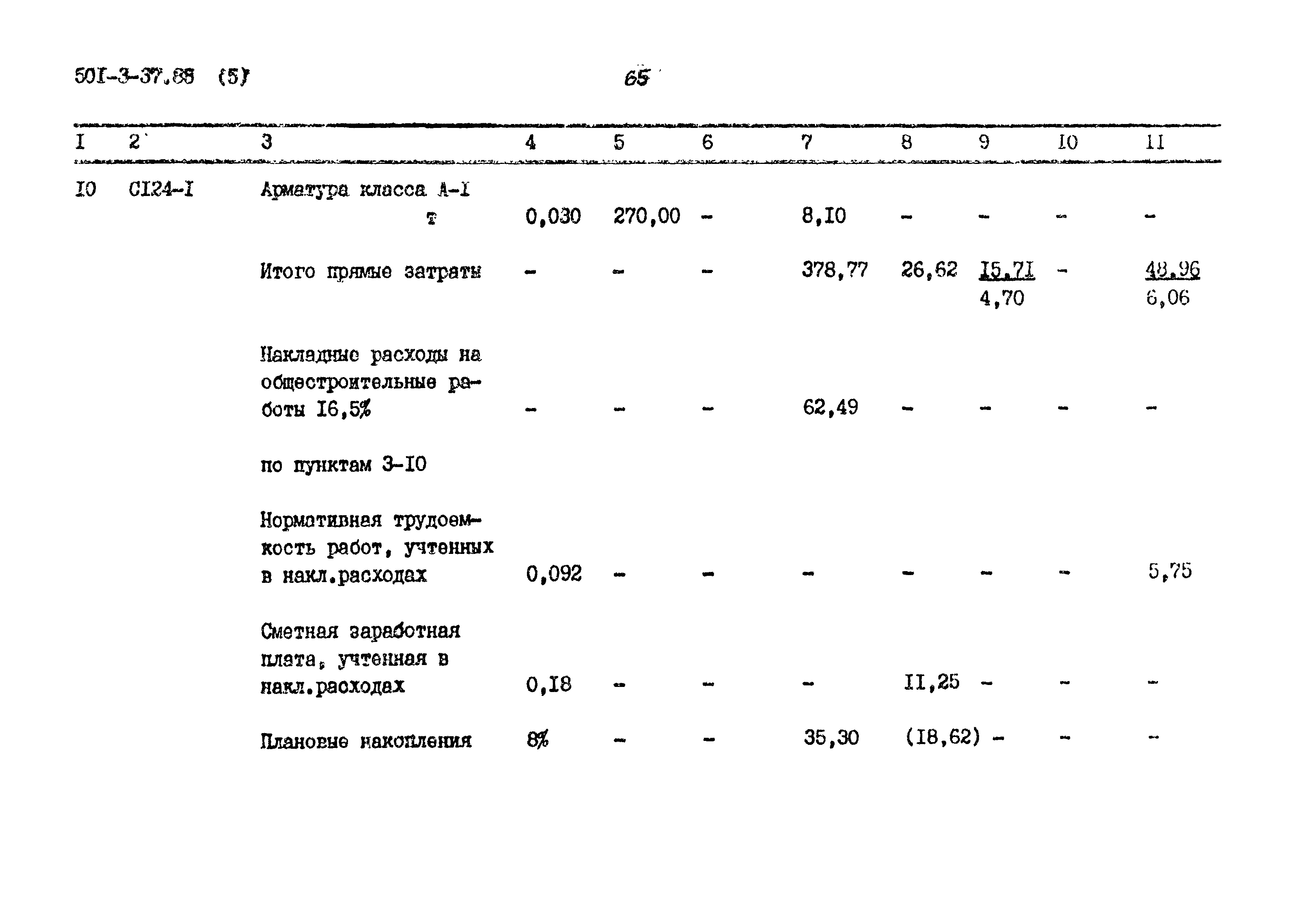 Типовой проект 501-3-37.88