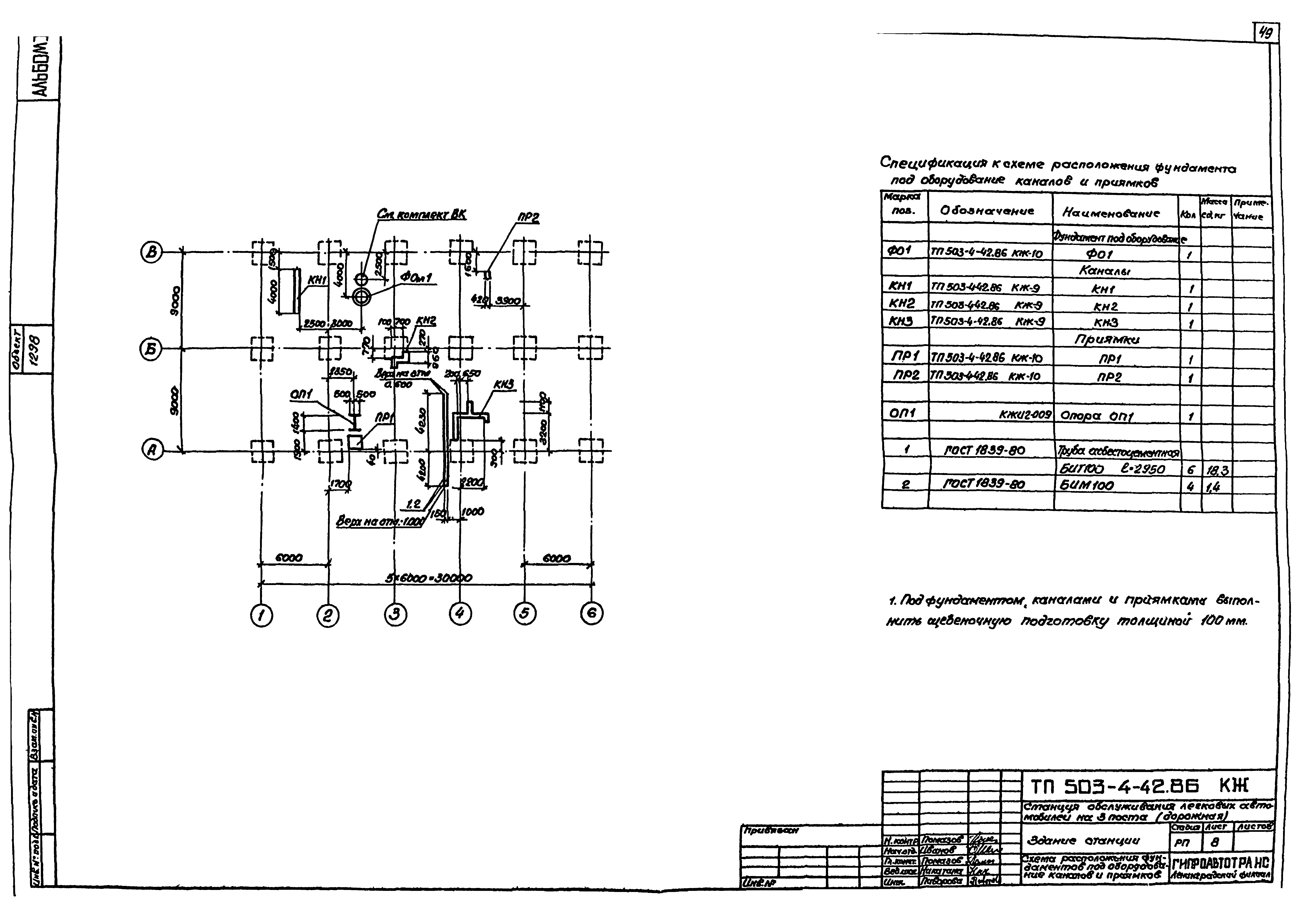 Типовой проект 503-4-42.86