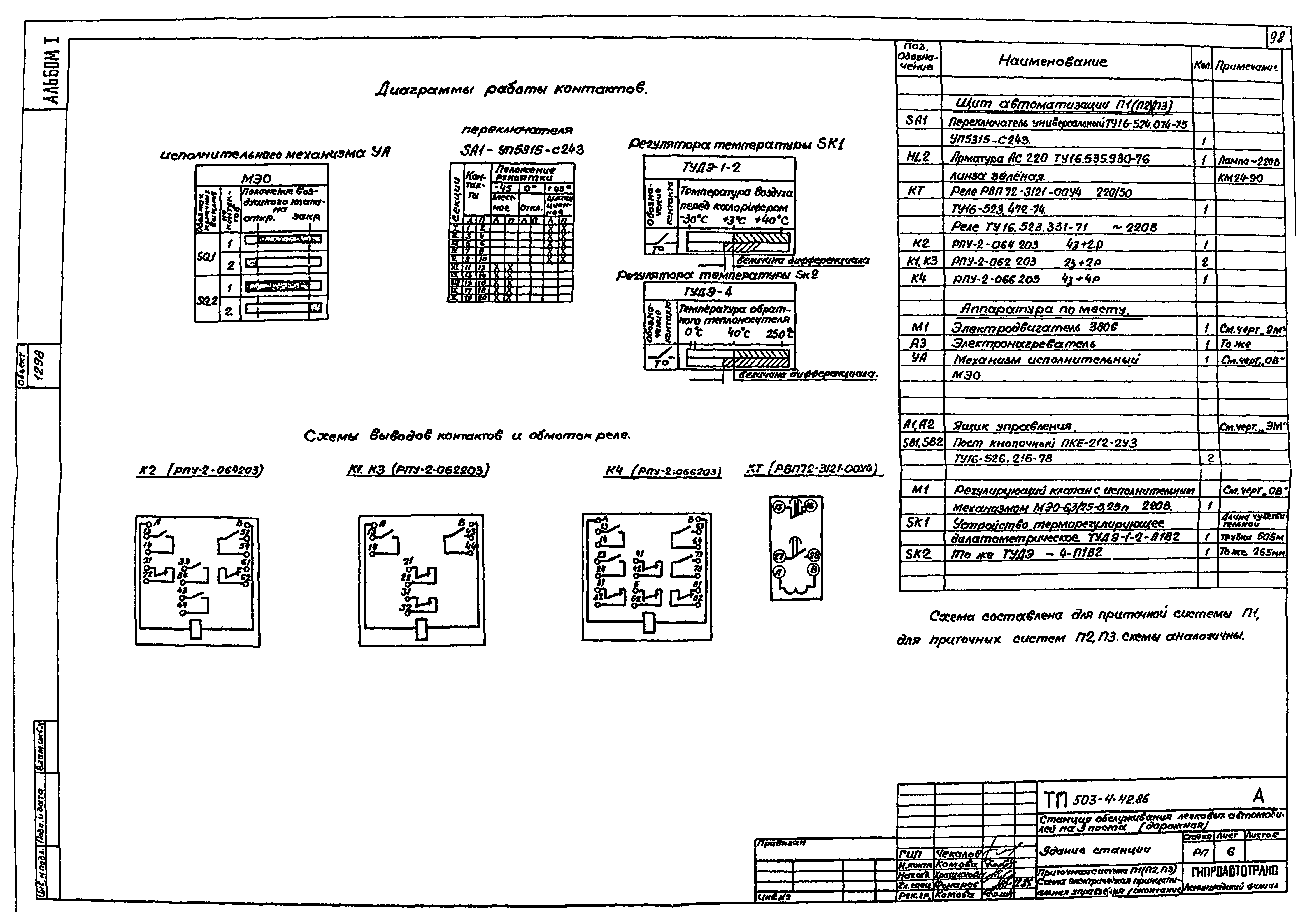 Типовой проект 503-4-42.86