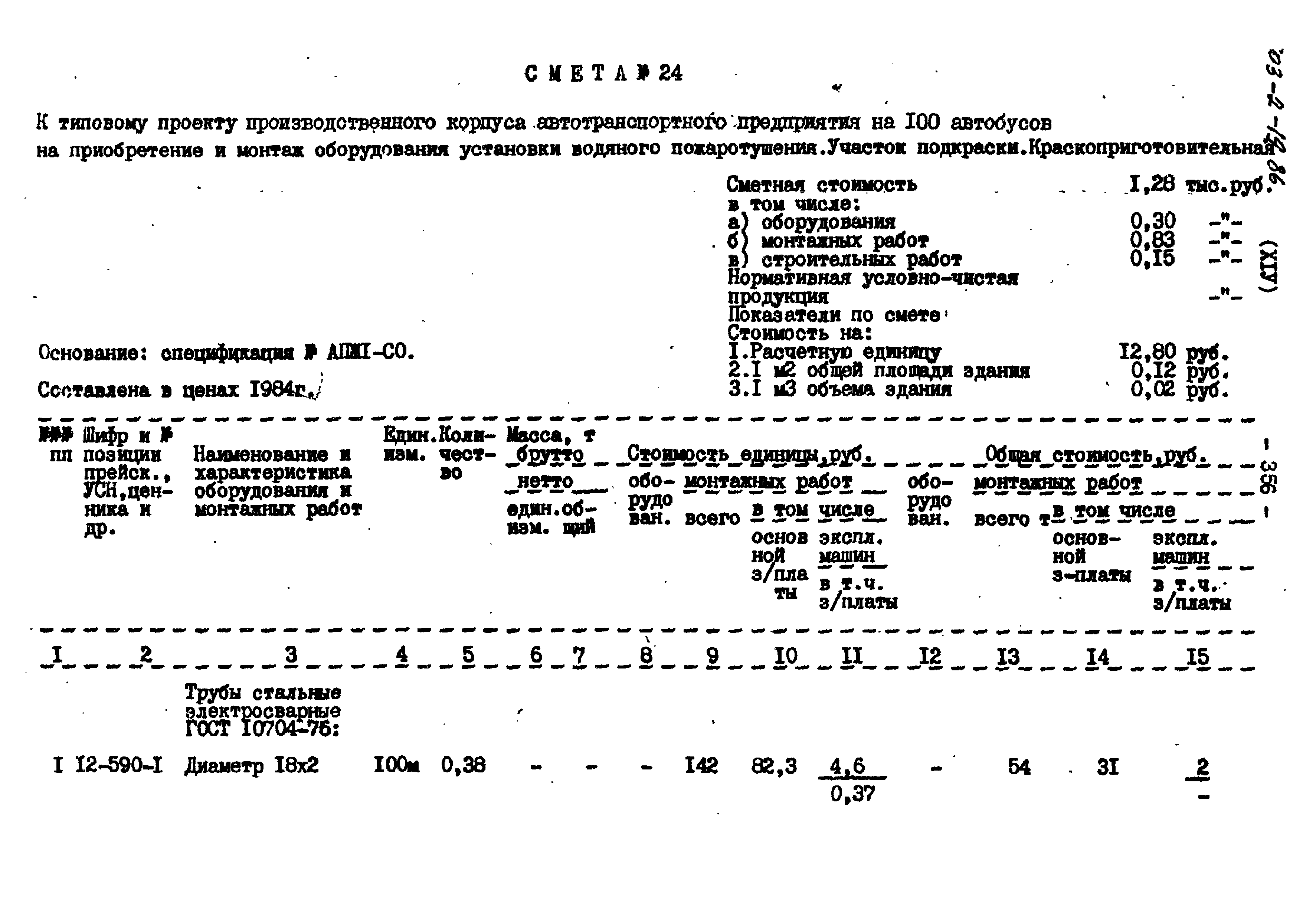 Типовой проект 503-2-19.86