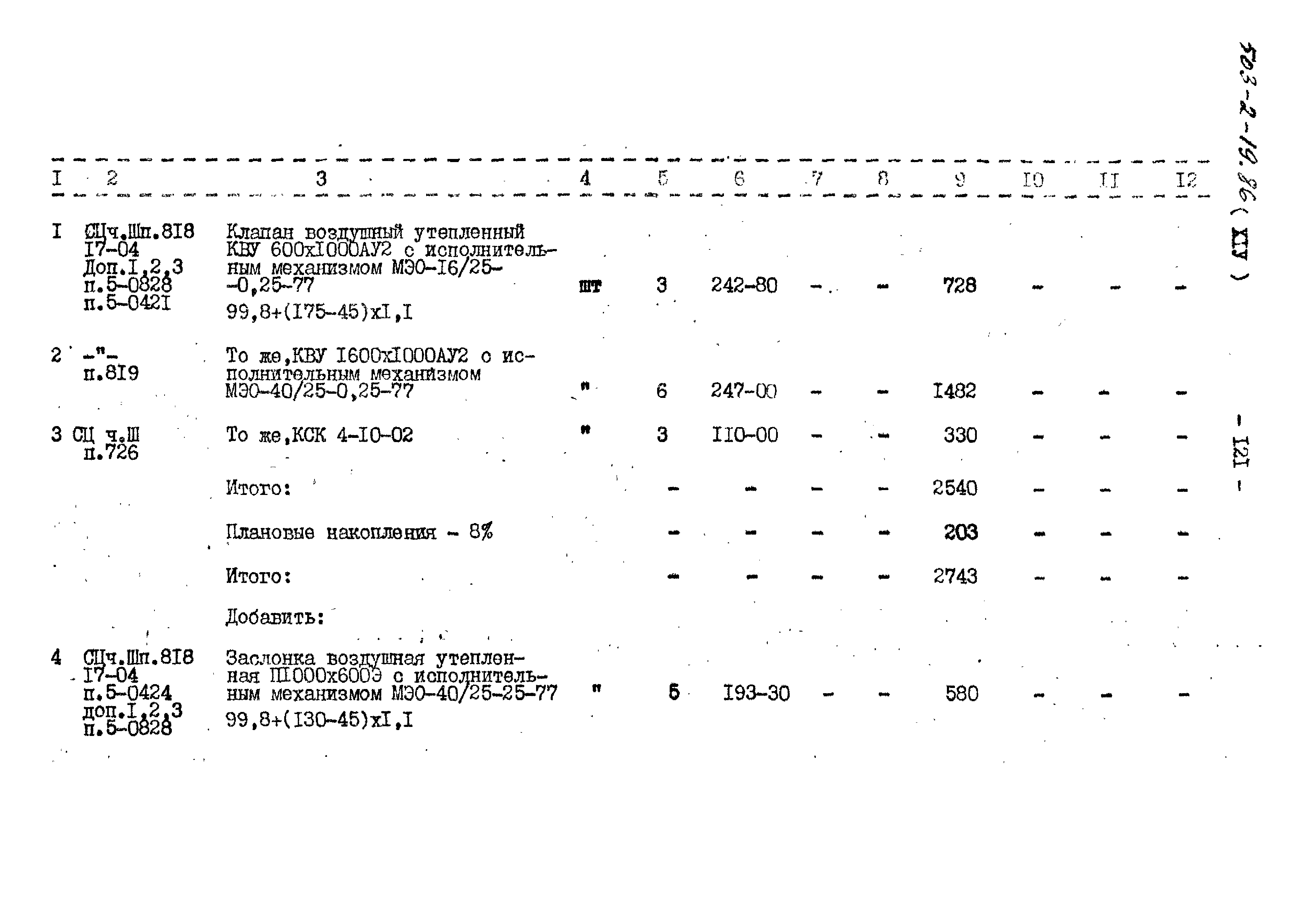 Типовой проект 503-2-19.86