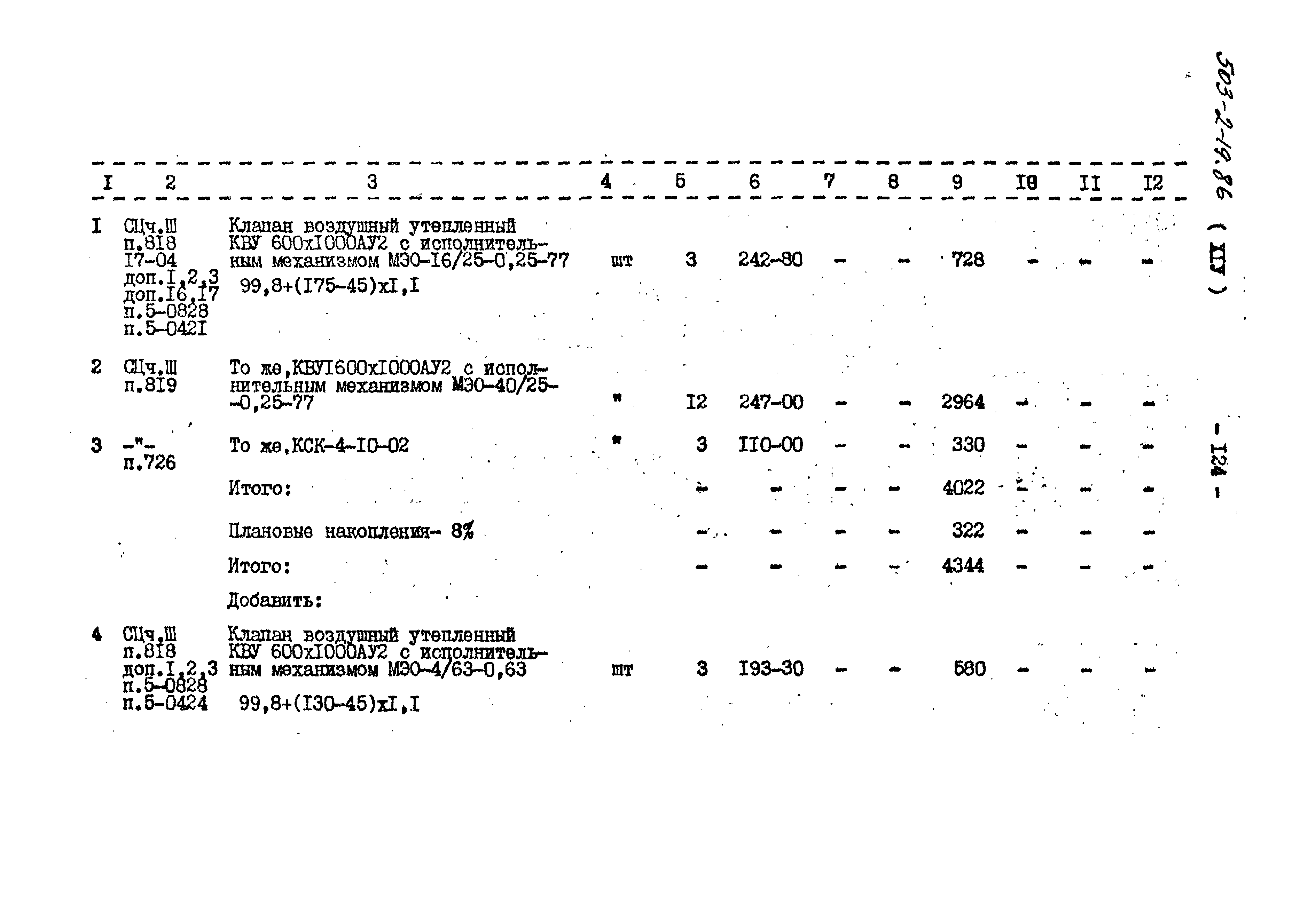 Типовой проект 503-2-19.86