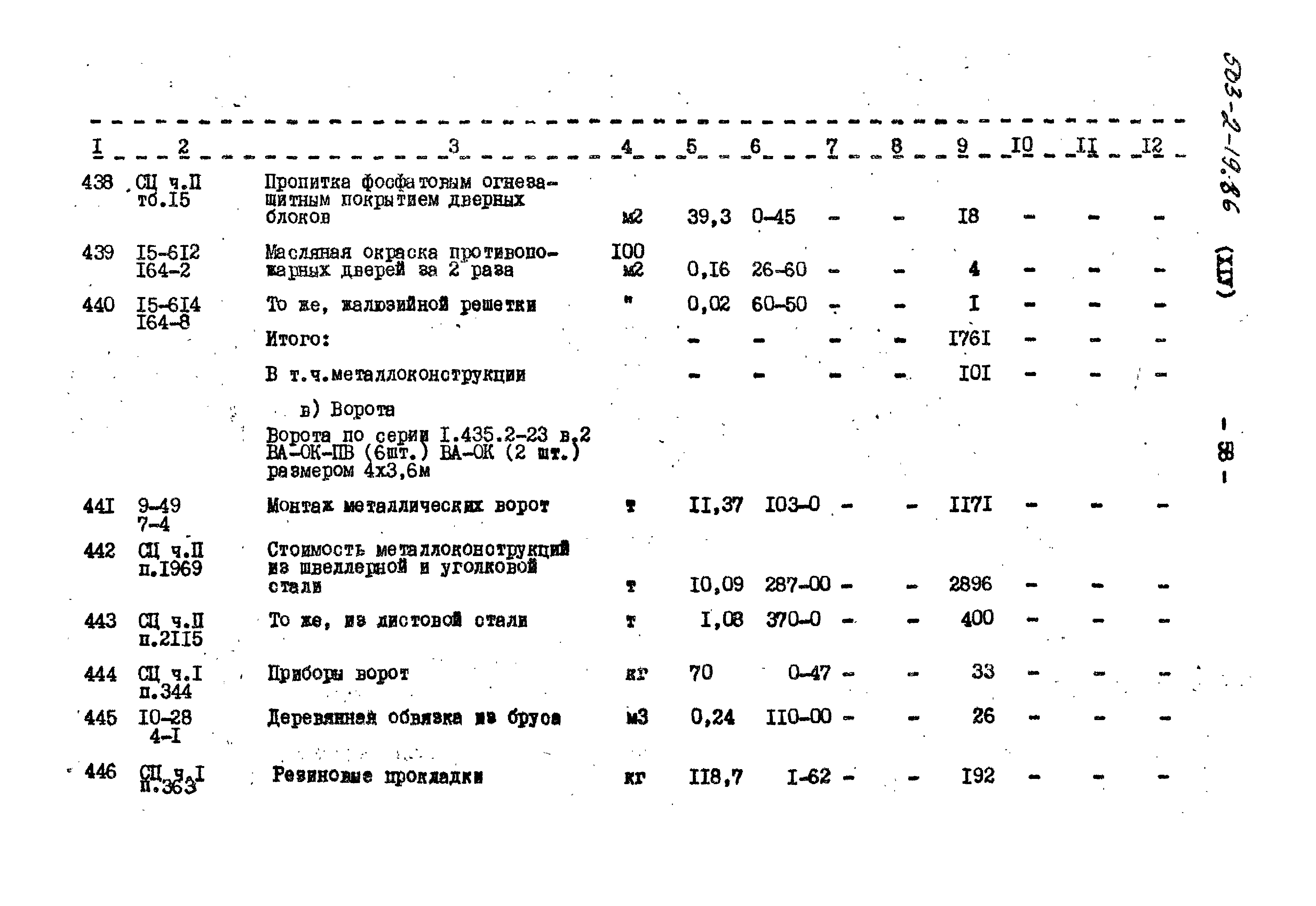 Типовой проект 503-2-19.86