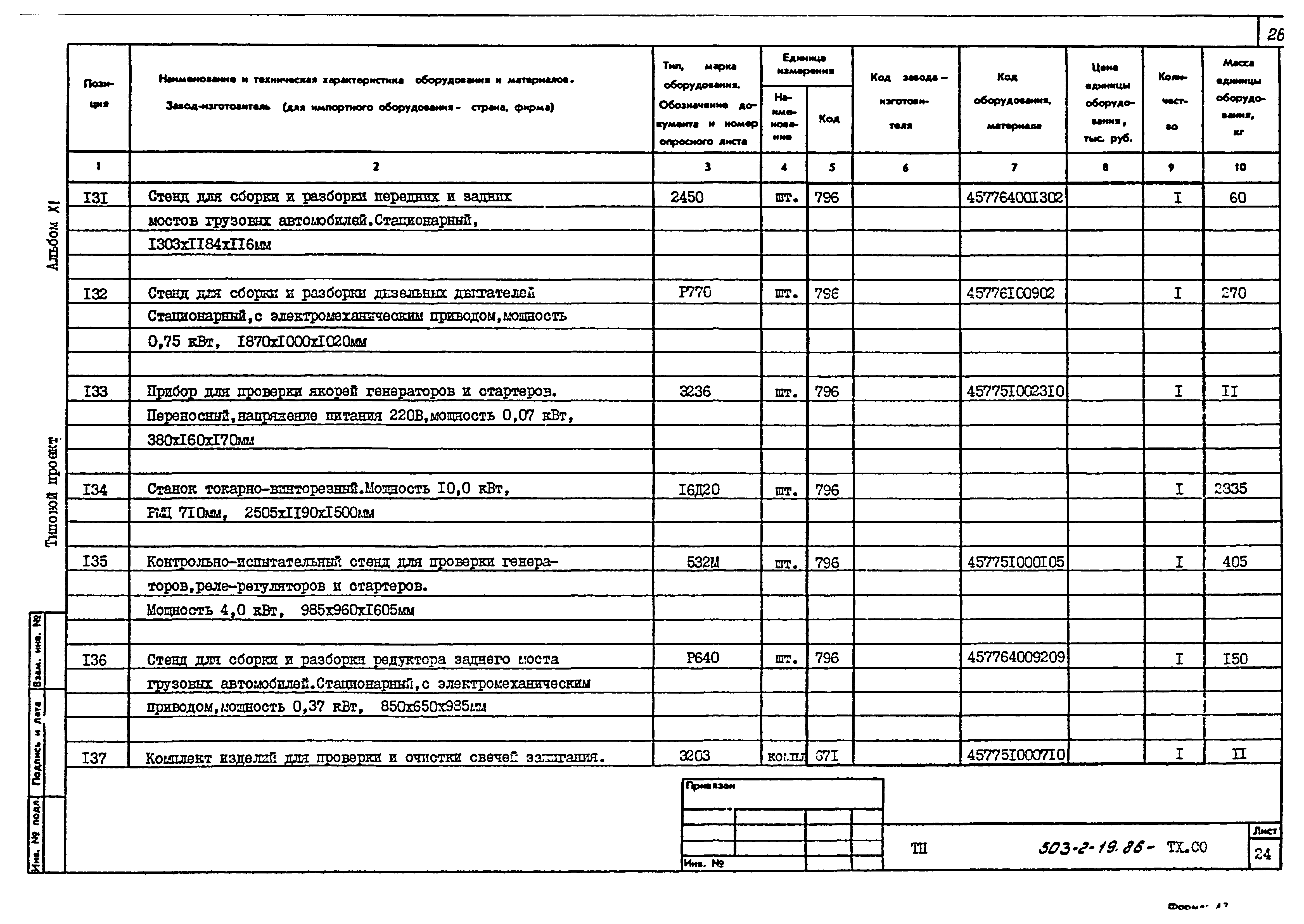 Типовой проект 503-2-19.86