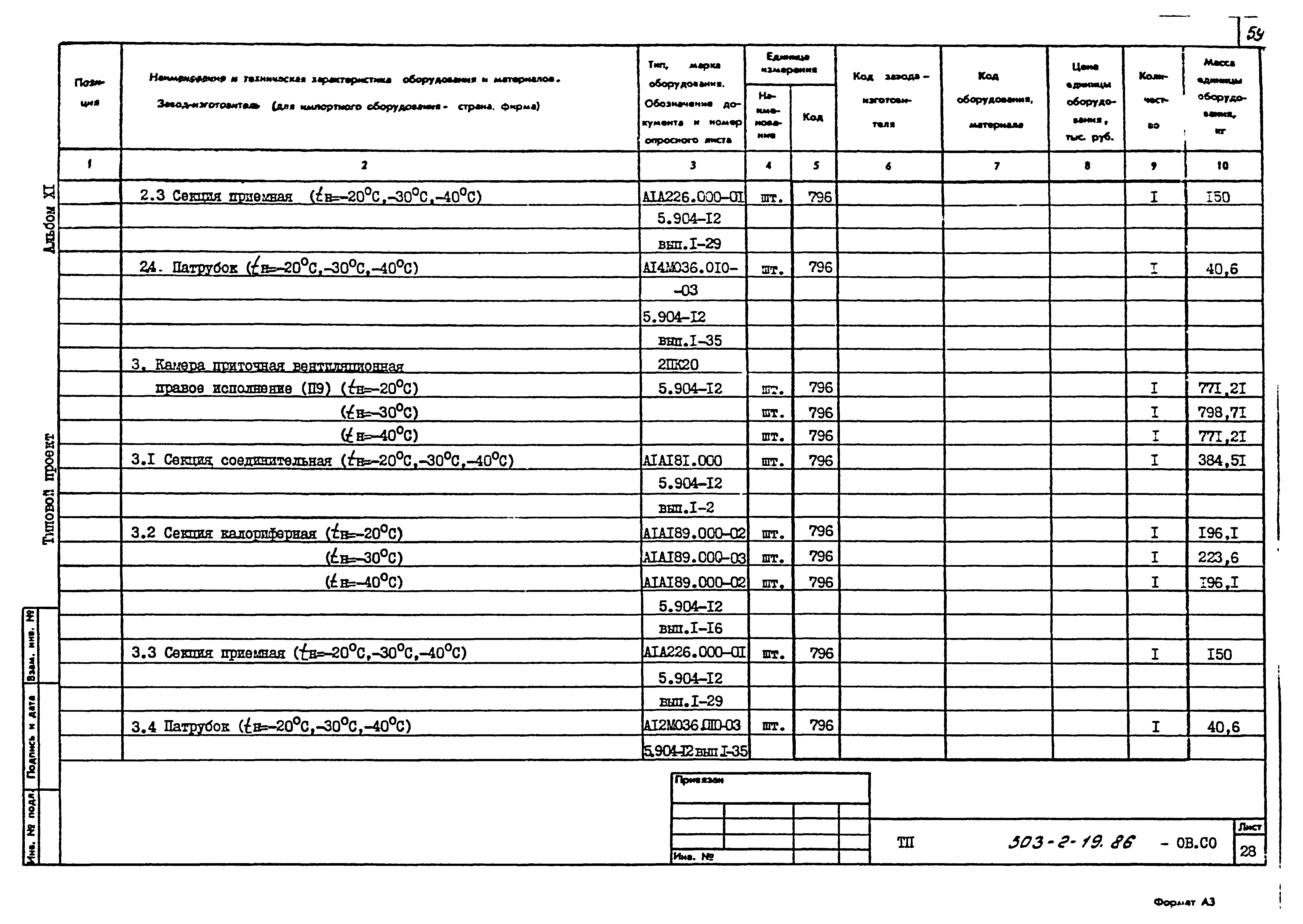 Типовой проект 503-2-19.86