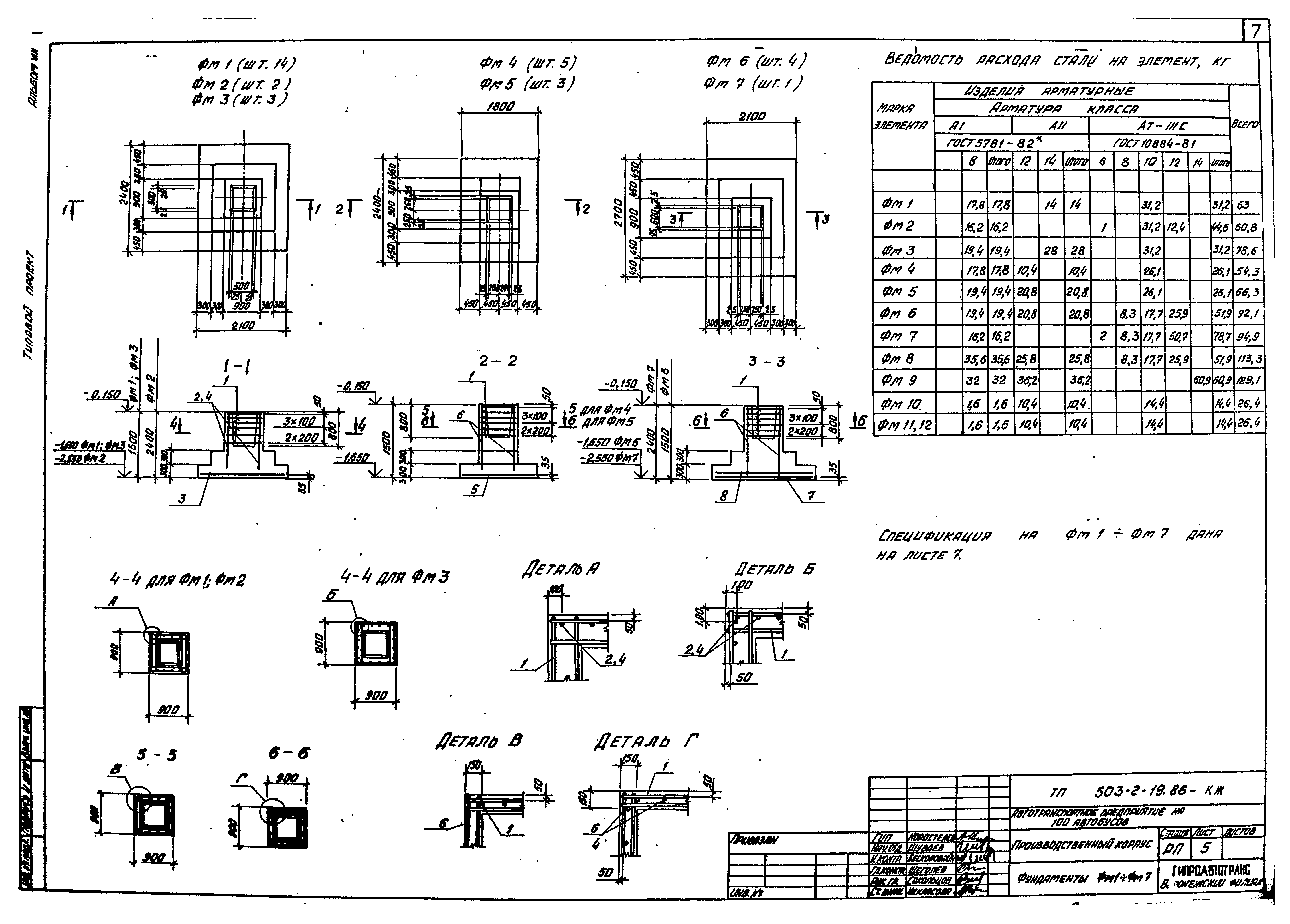 Типовой проект 503-2-19.86