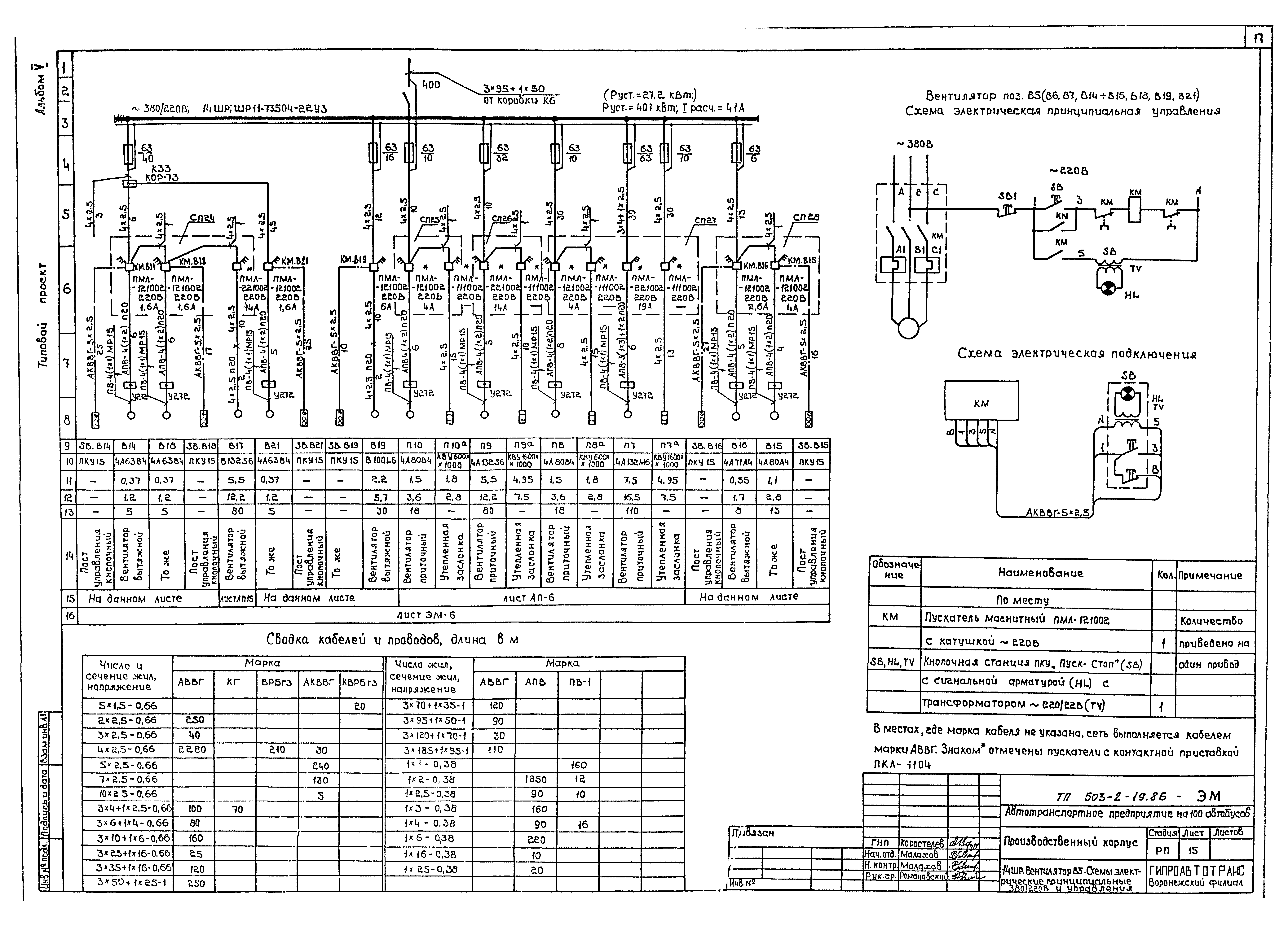 Типовой проект 503-2-19.86