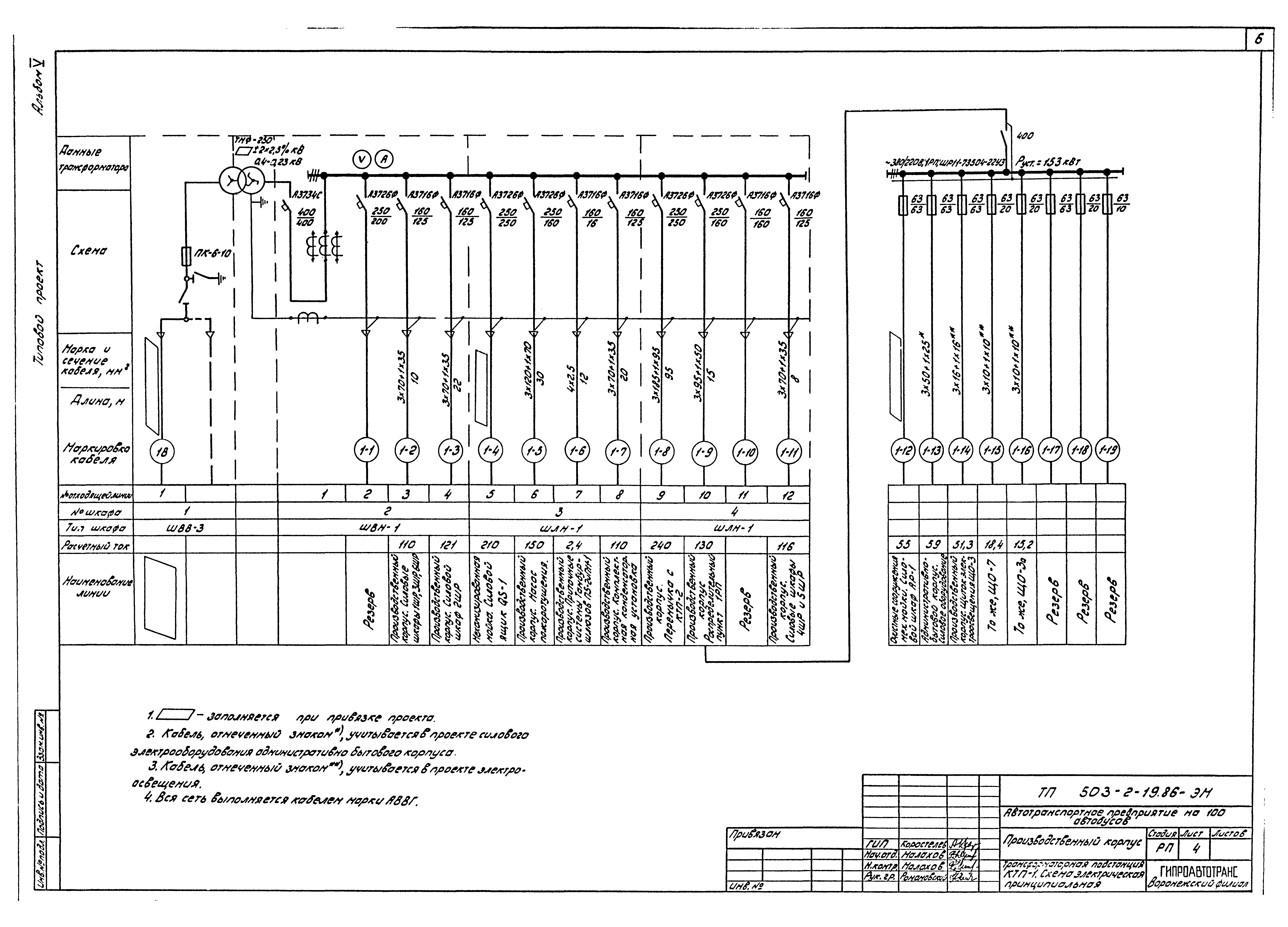 Типовой проект 503-2-19.86