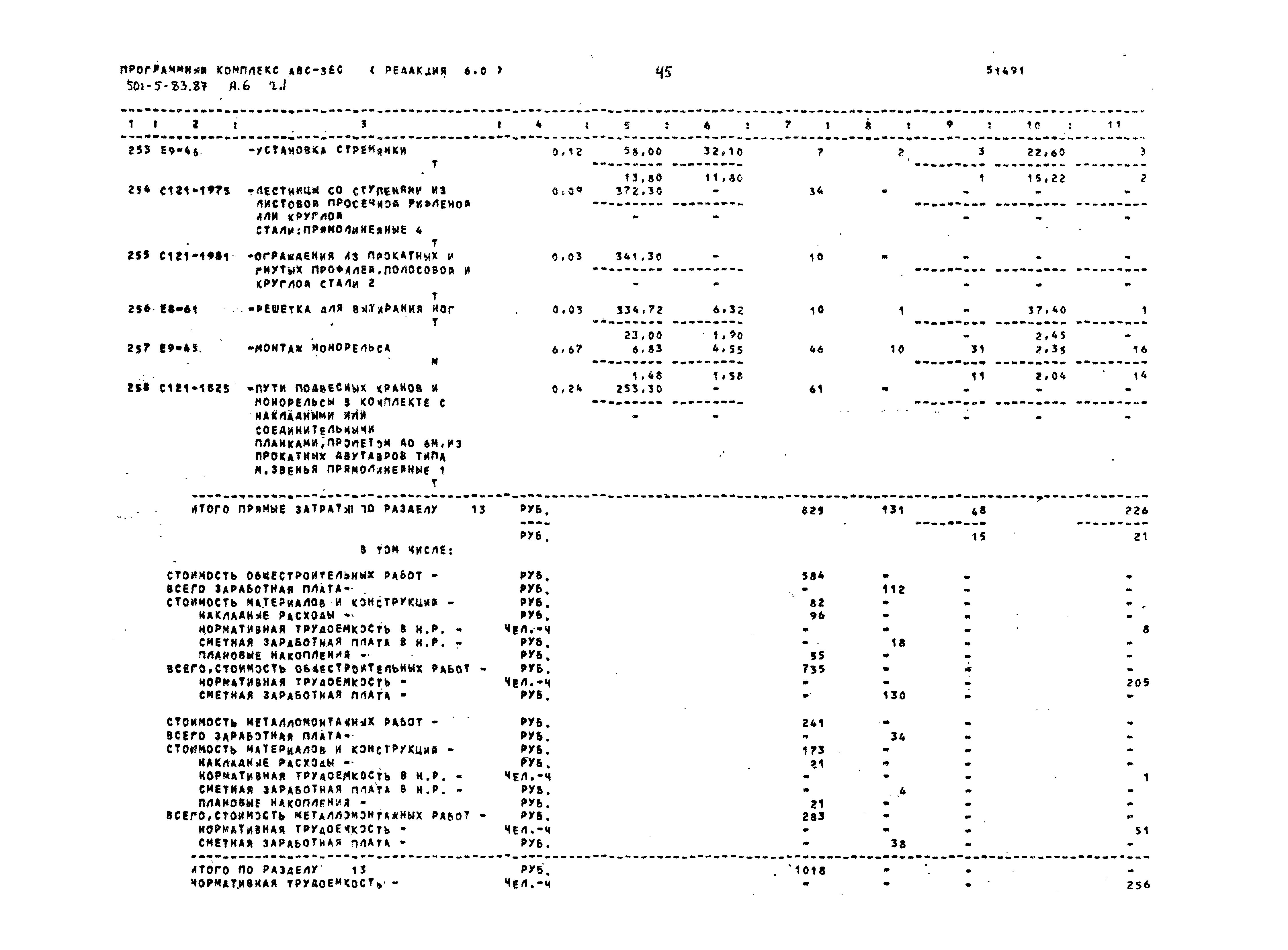 Типовой проект 501-5-83.87