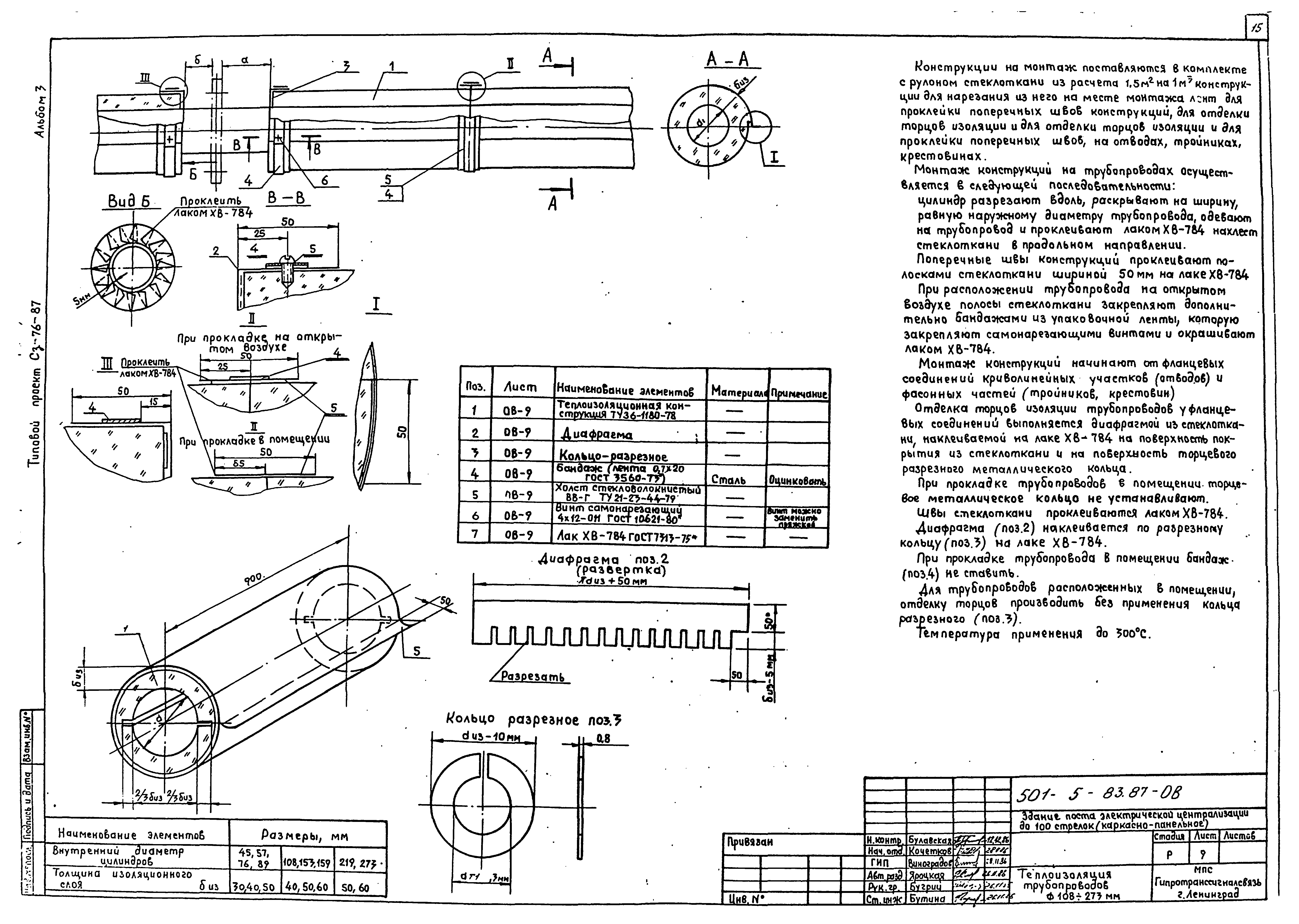 Типовой проект 501-5-83.87