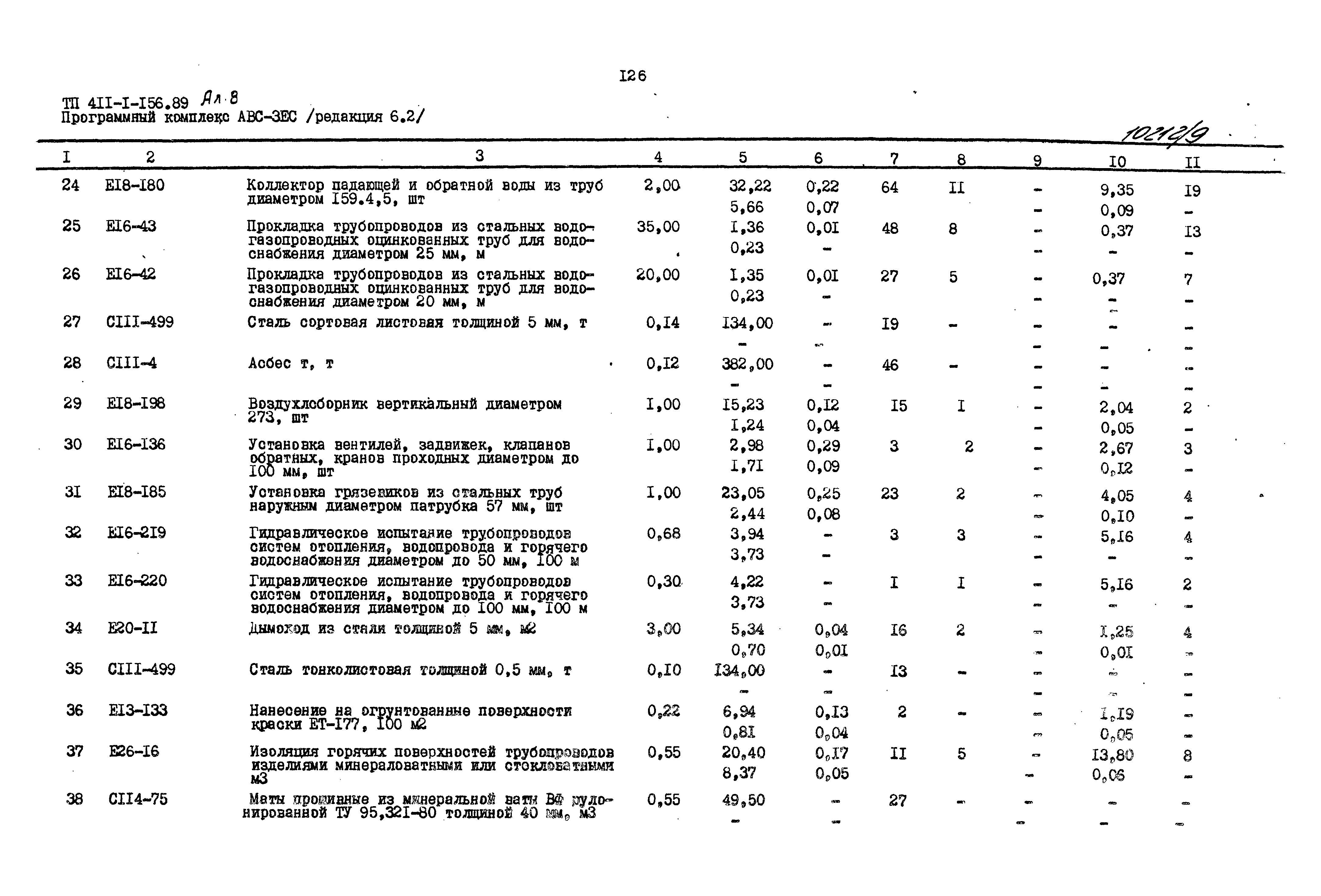 Типовой проект 411-1-156.89