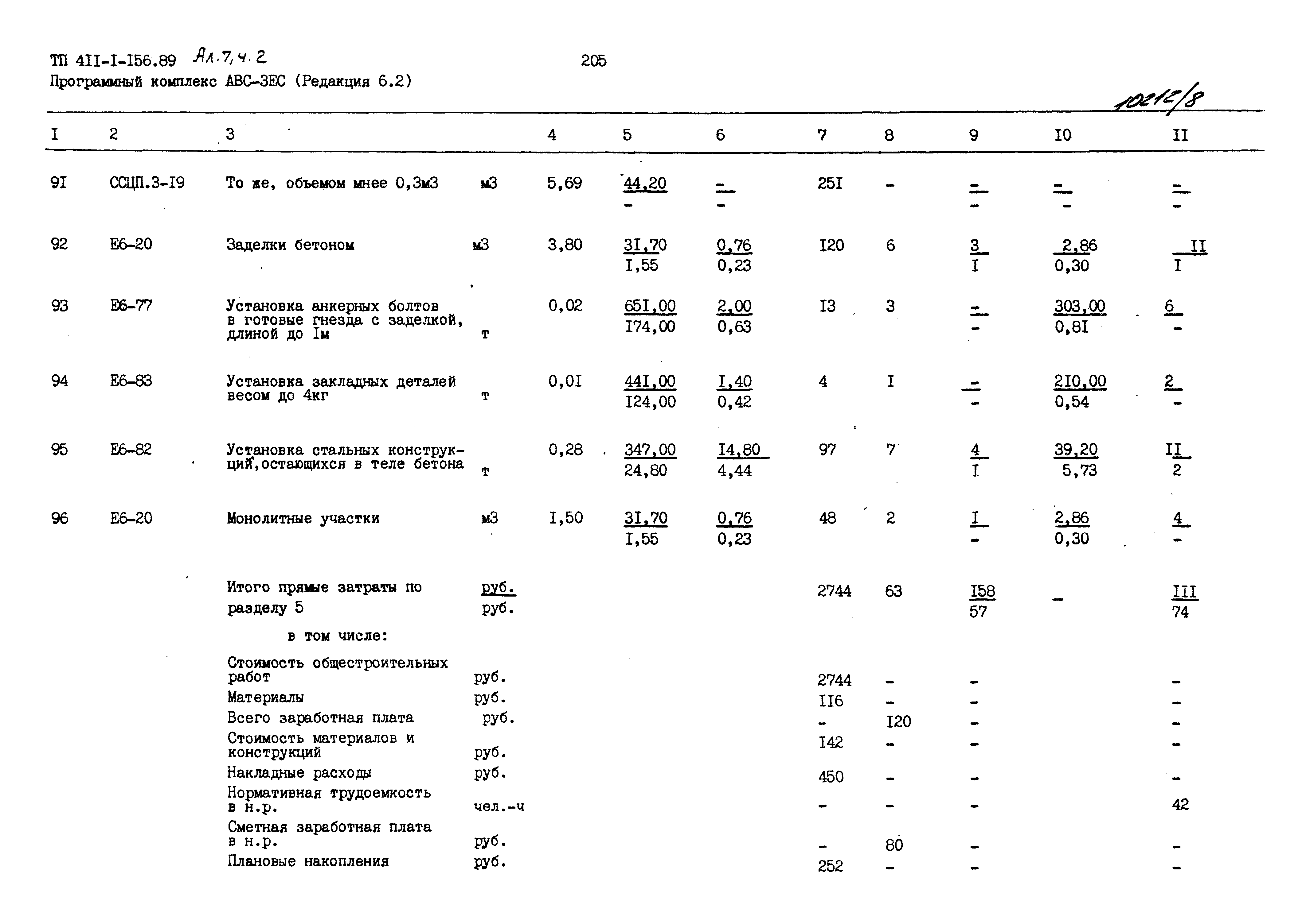 Типовой проект 411-1-156.89