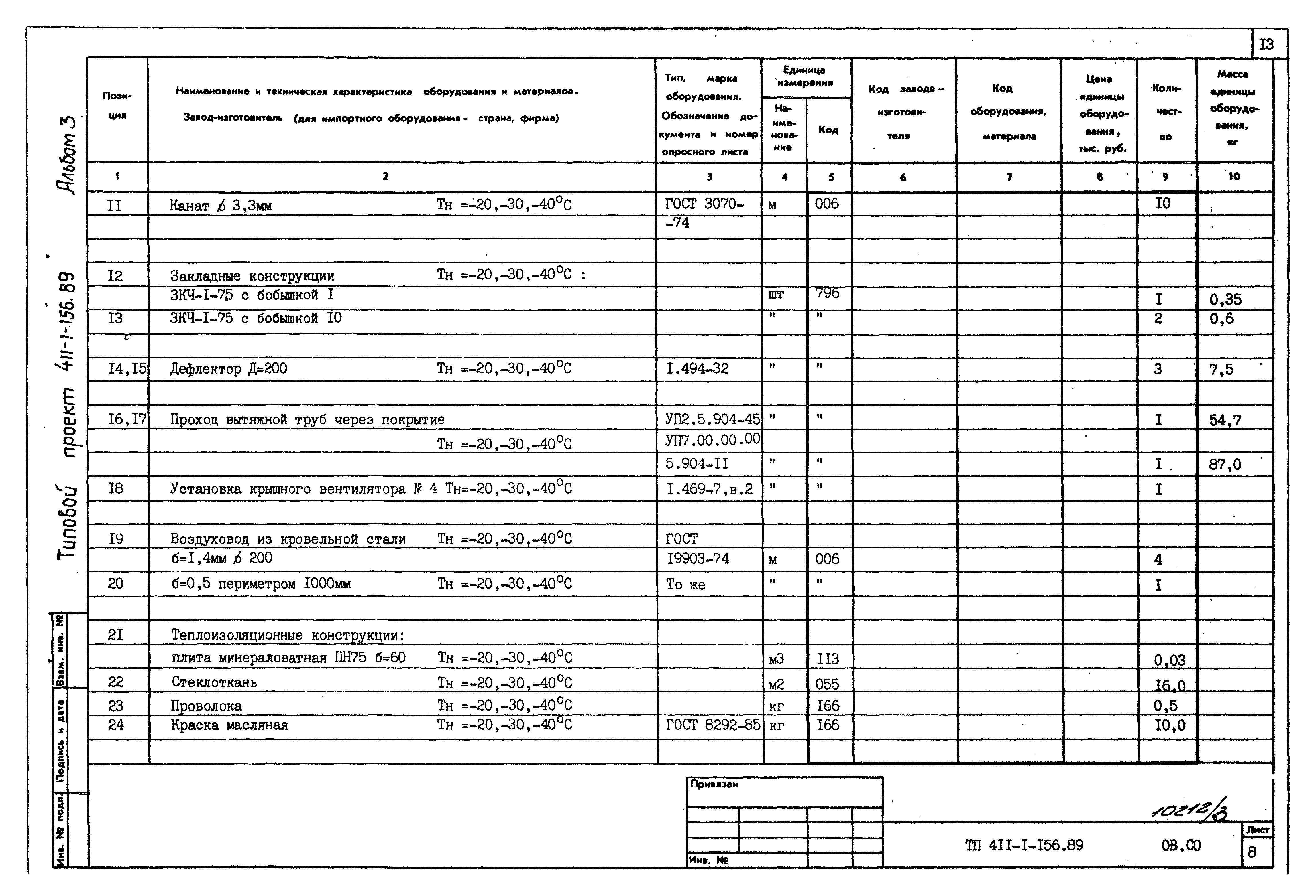 Типовой проект 411-1-156.89