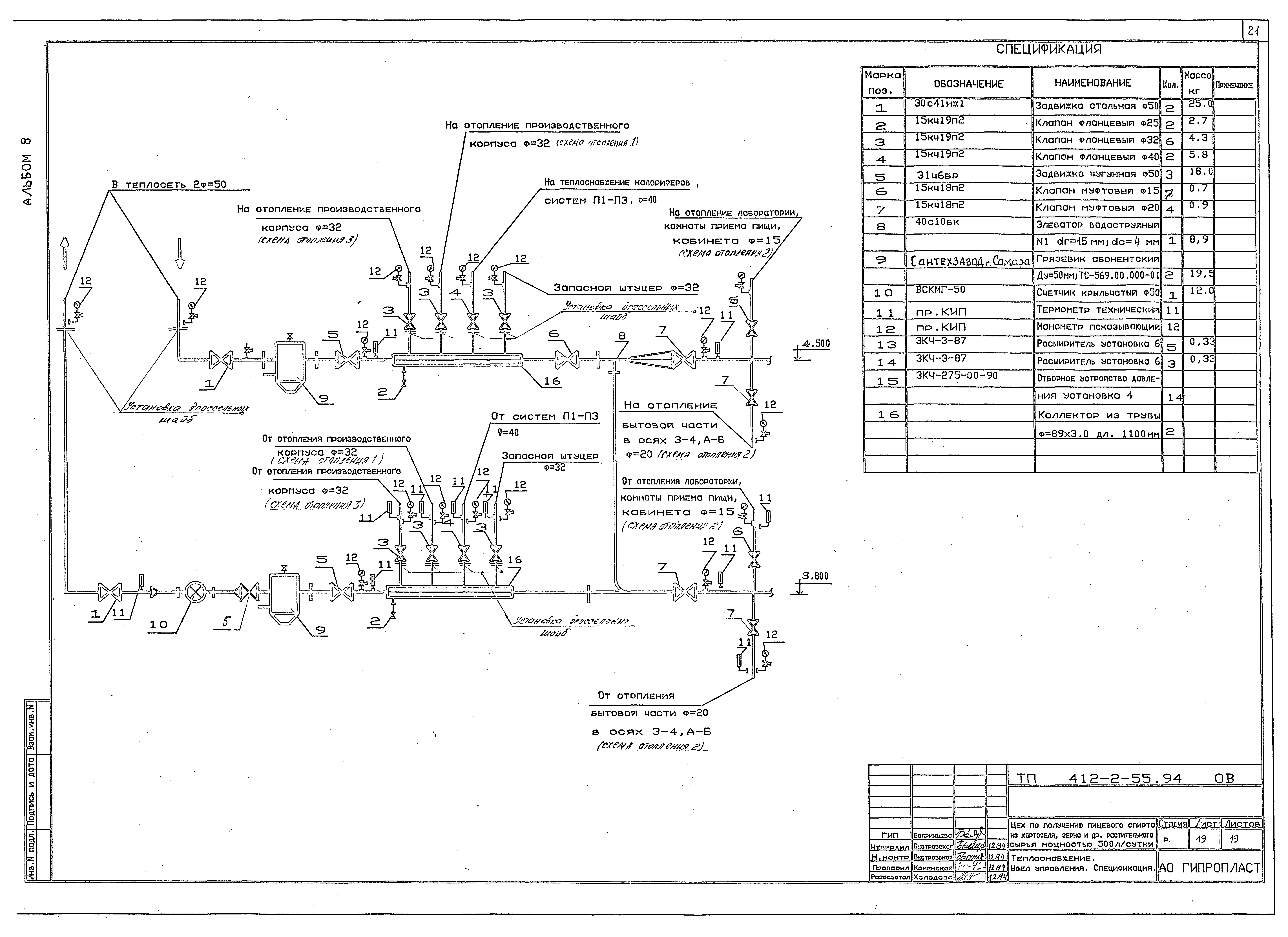 Типовой проект 414-2-55.94