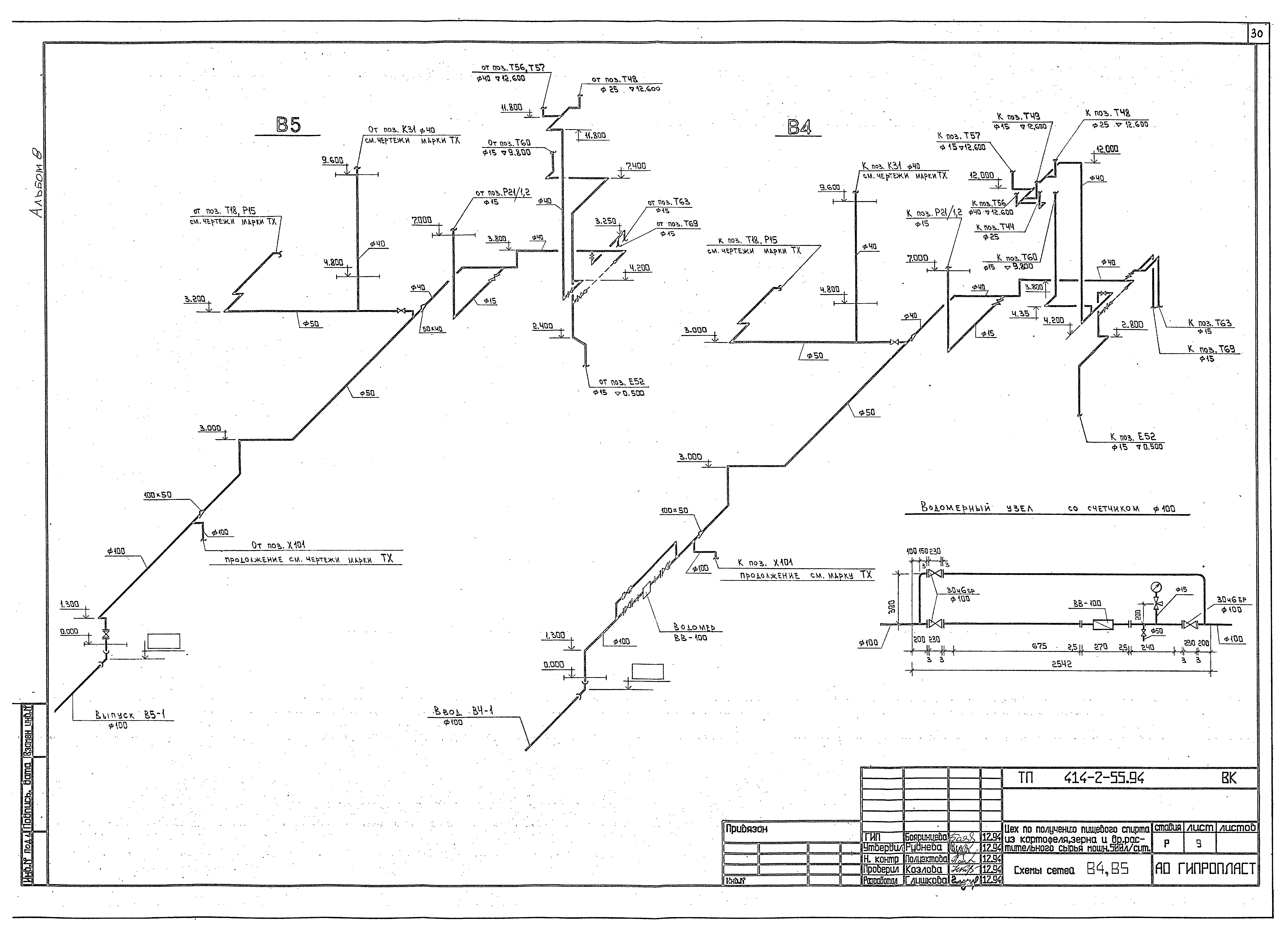 Типовой проект 414-2-55.94