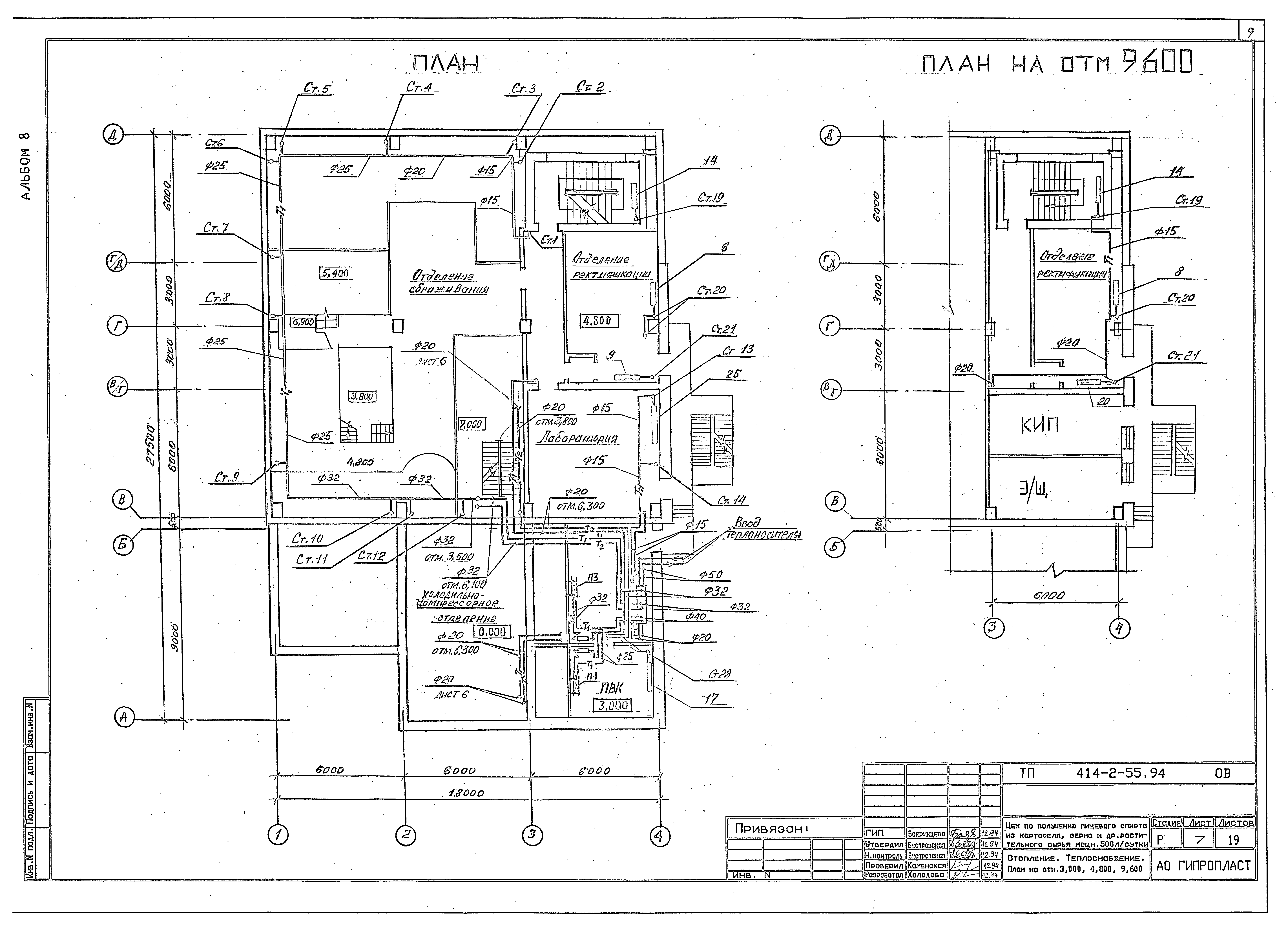 Типовой проект 414-2-55.94