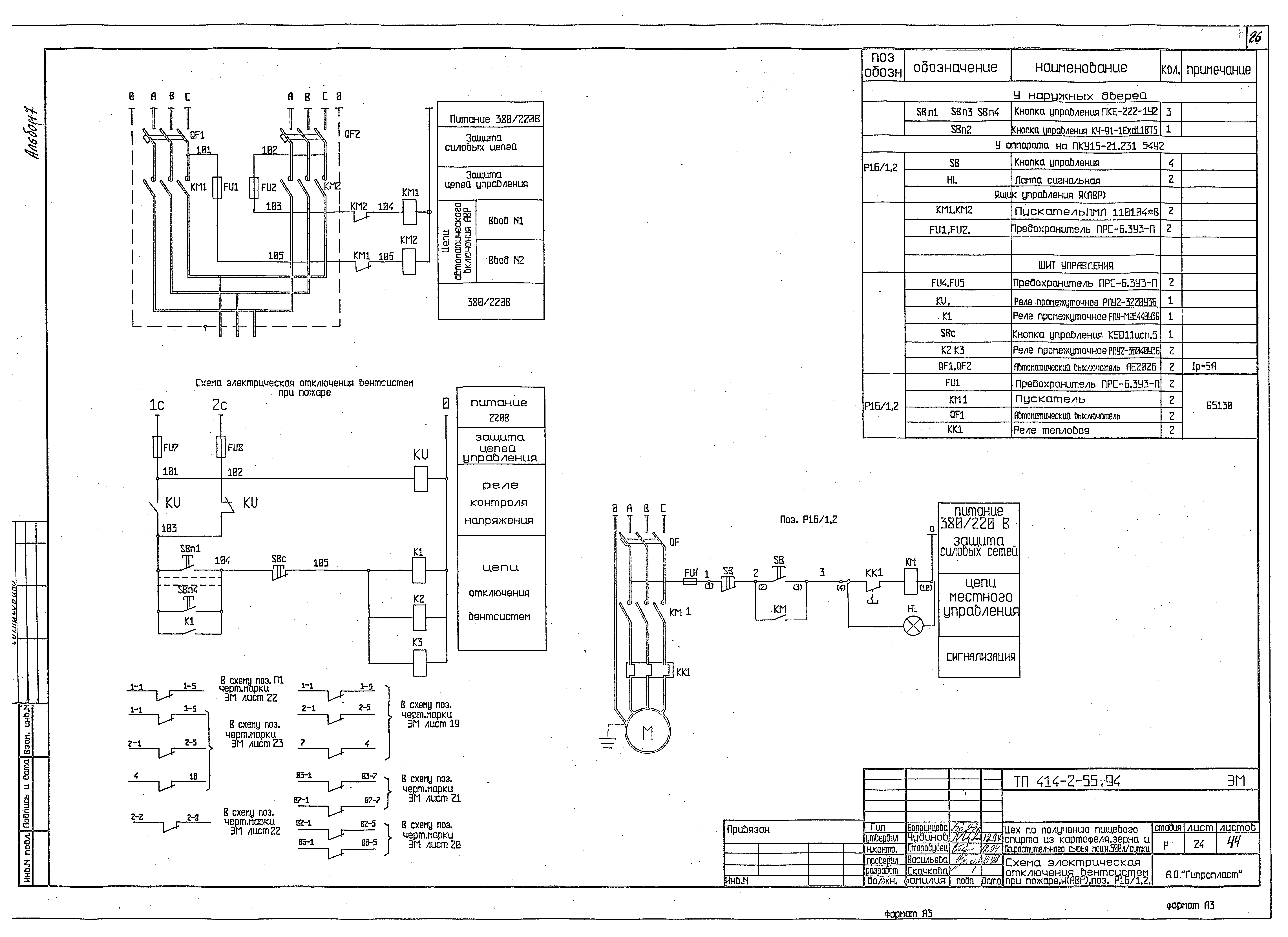 Типовой проект 414-2-55.94