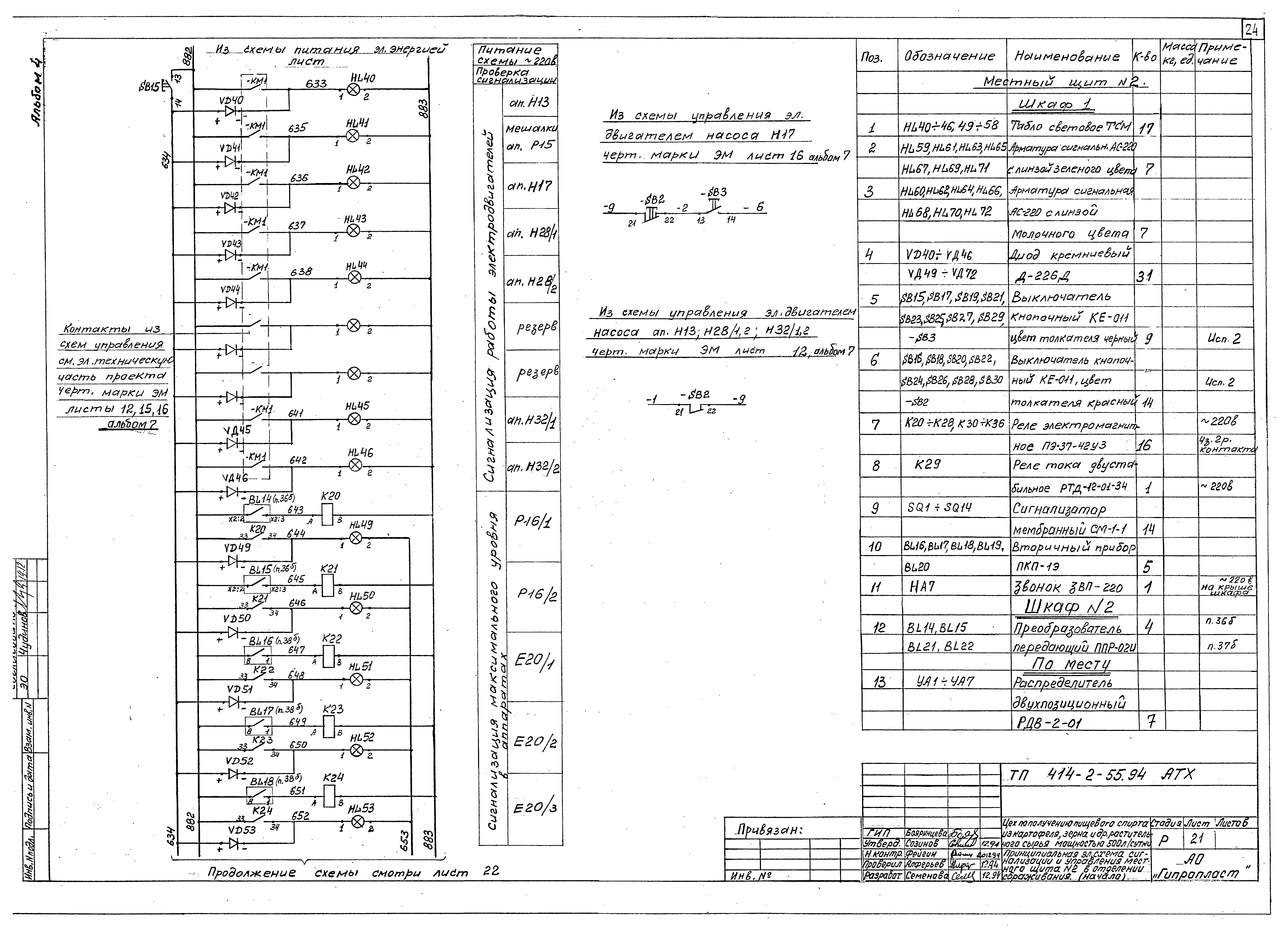 Типовой проект 414-2-55.94