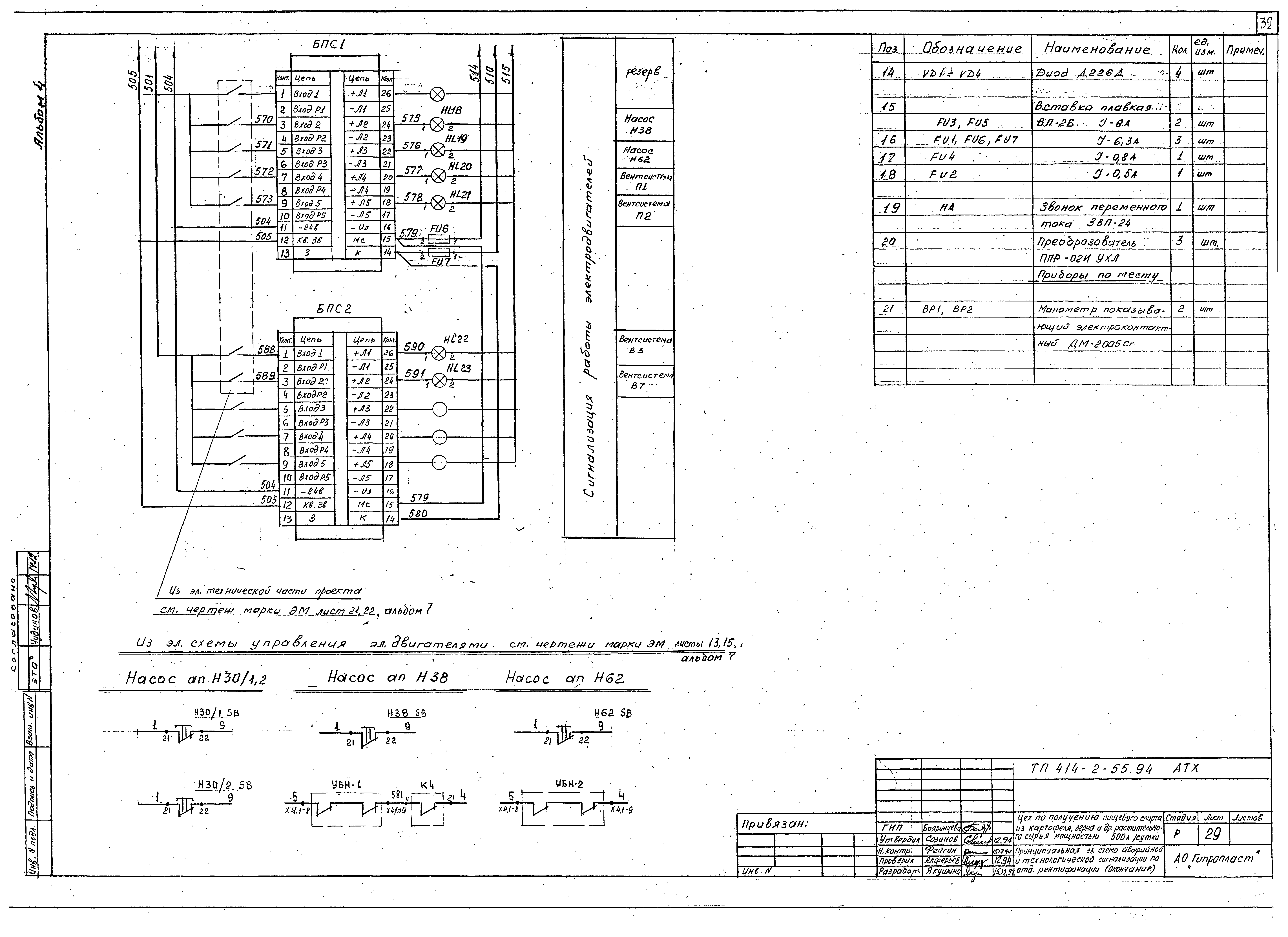 Типовой проект 414-2-55.94