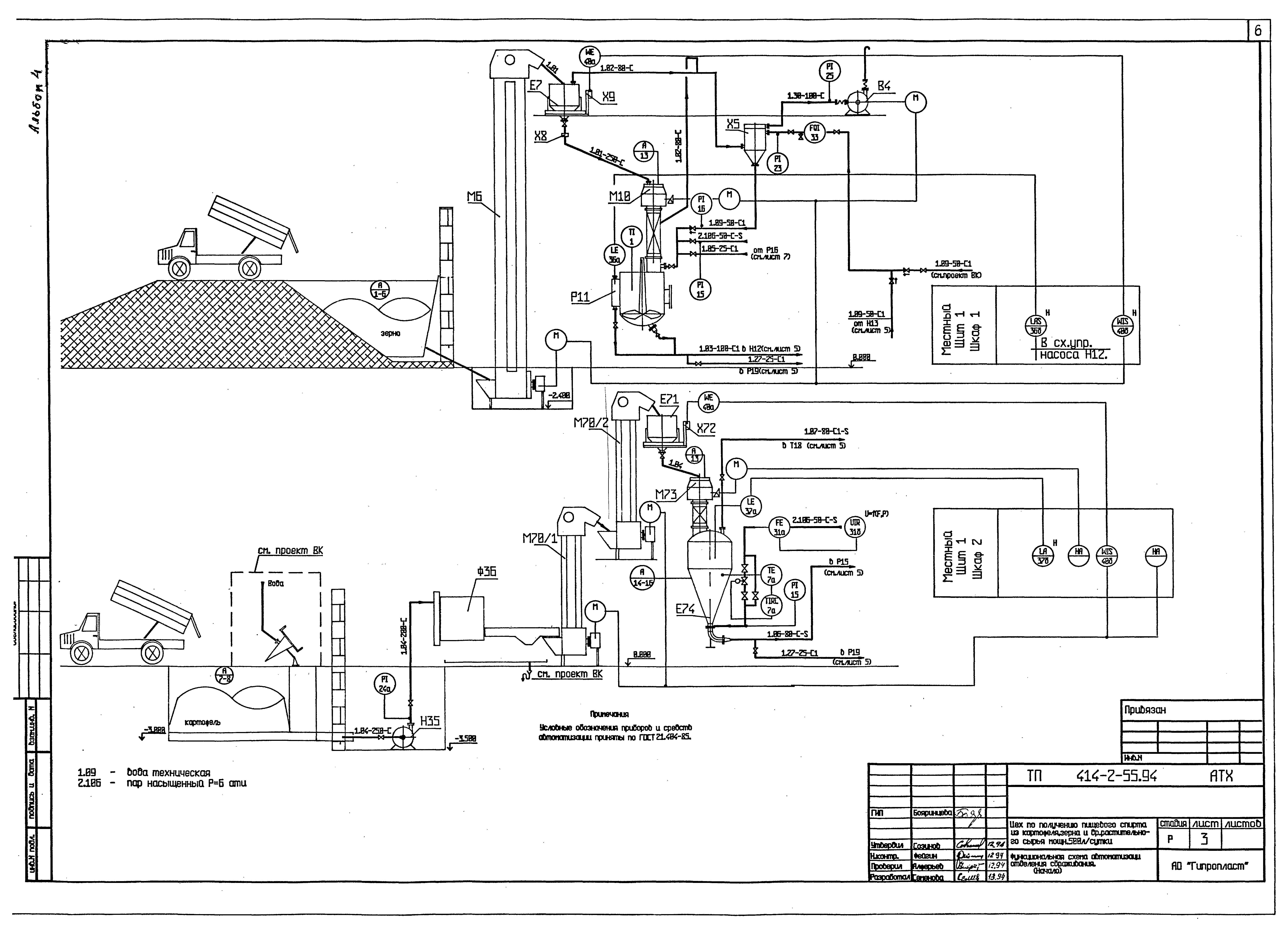 Типовой проект 414-2-55.94