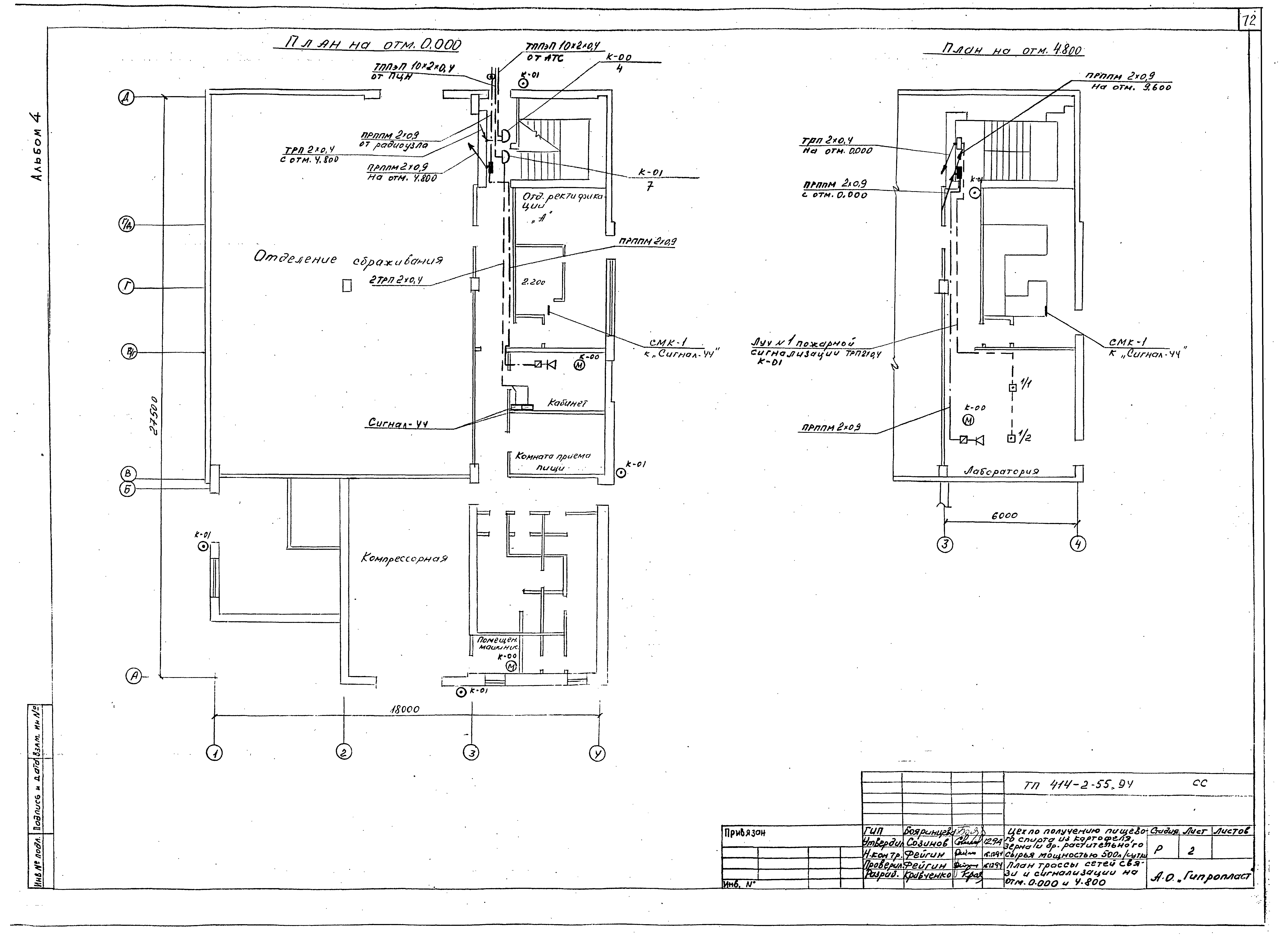 Типовой проект 414-2-55.94