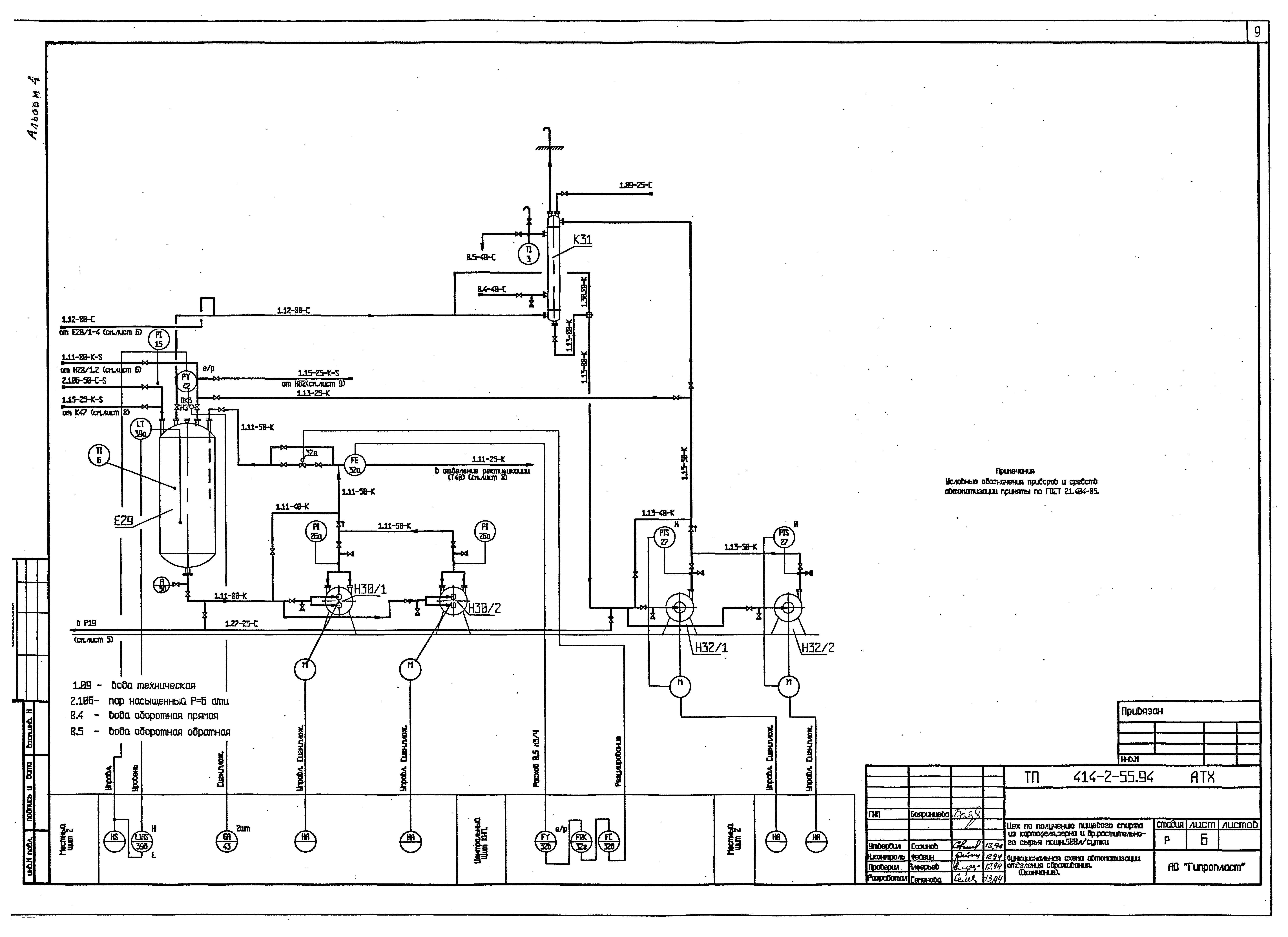 Типовой проект 414-2-55.94