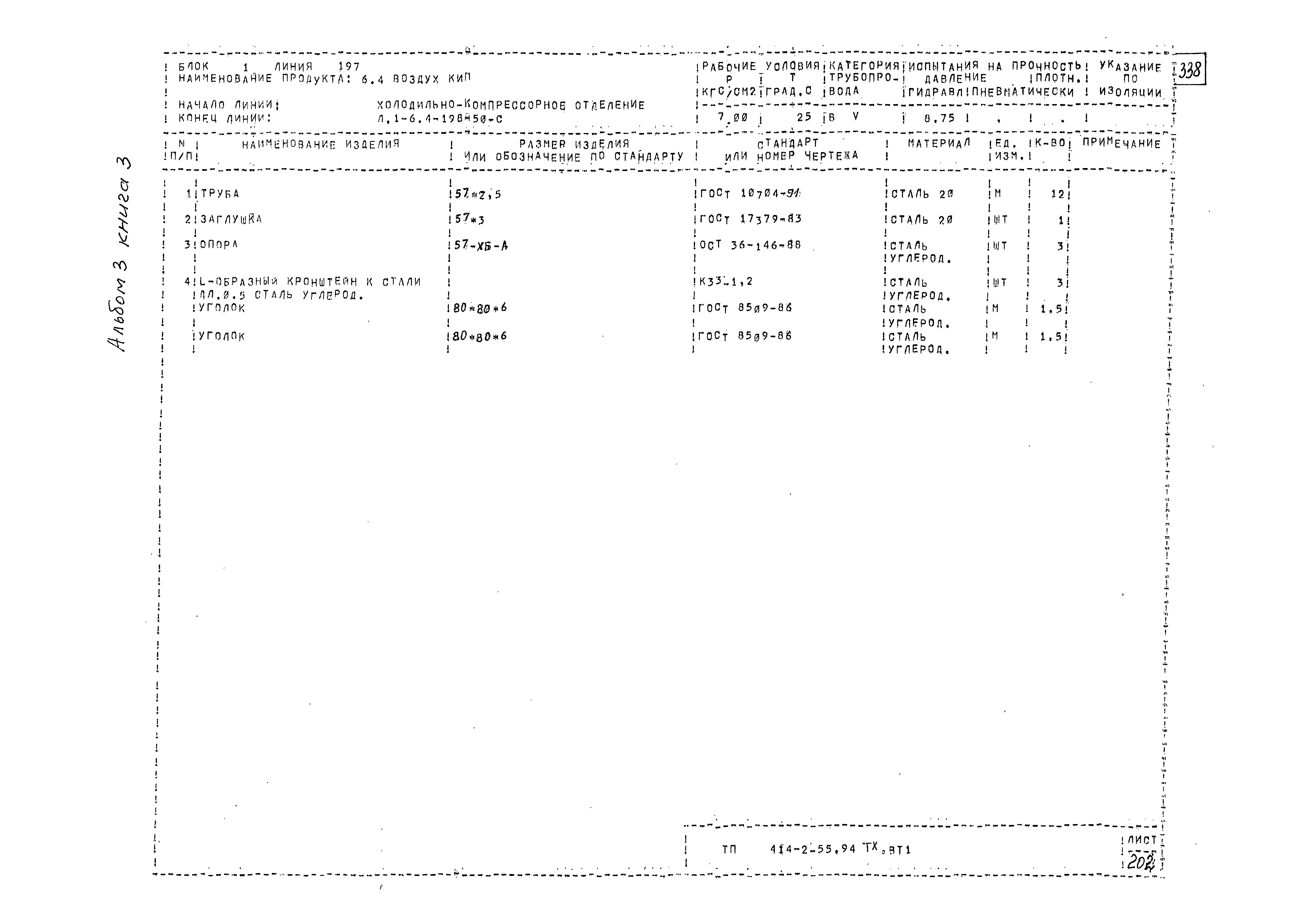 Типовой проект 414-2-55.94