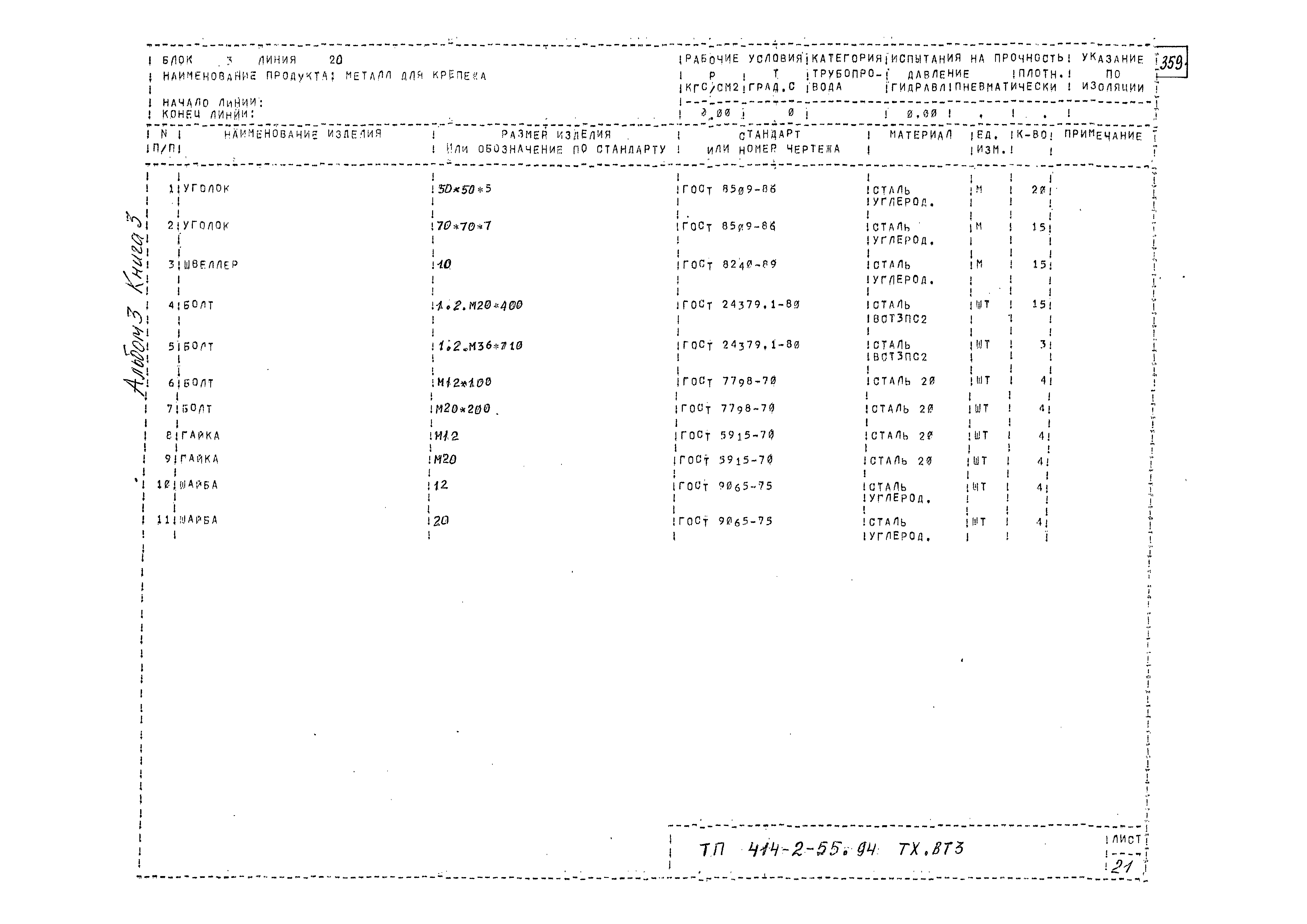 Типовой проект 414-2-55.94