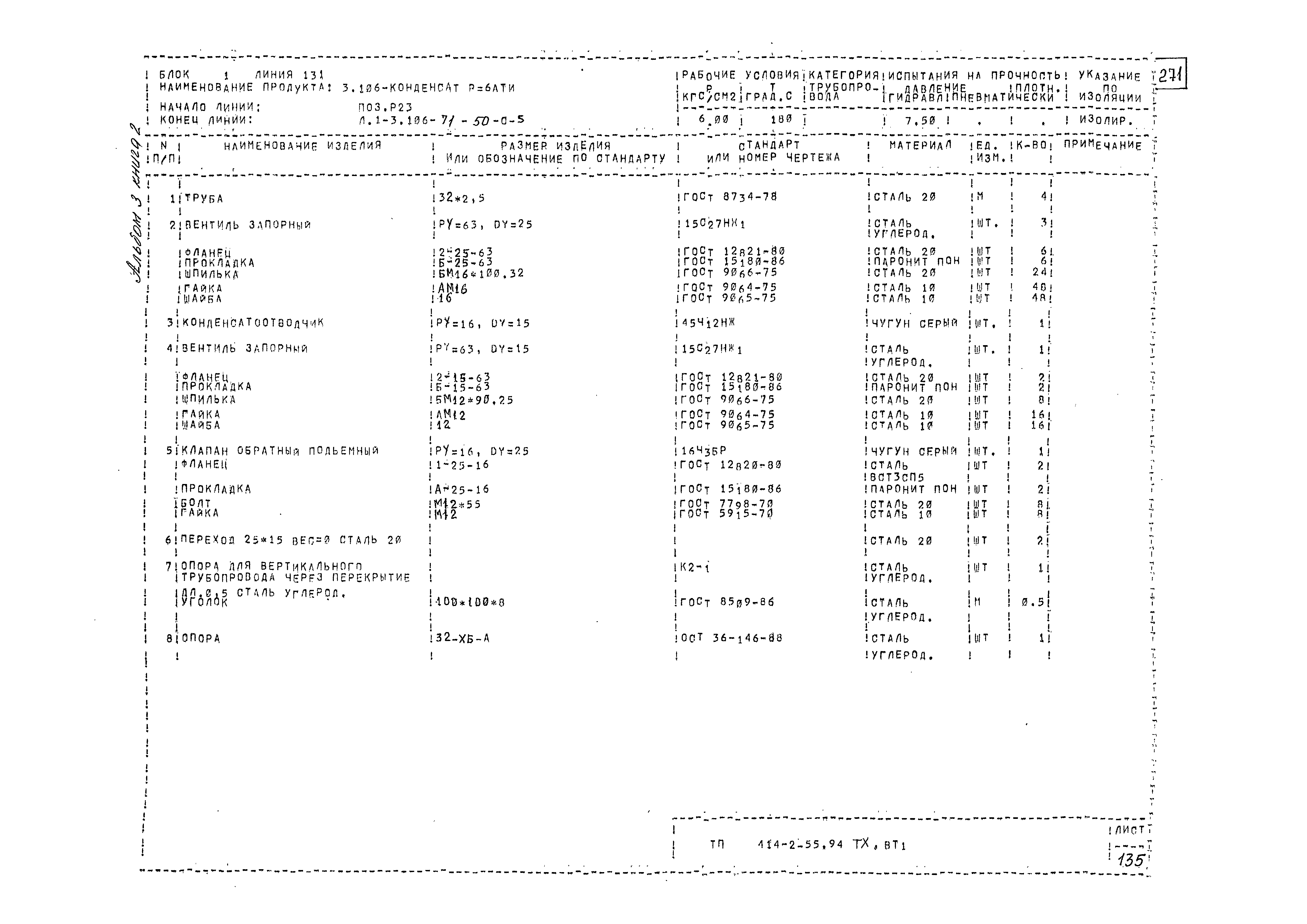 Типовой проект 414-2-55.94