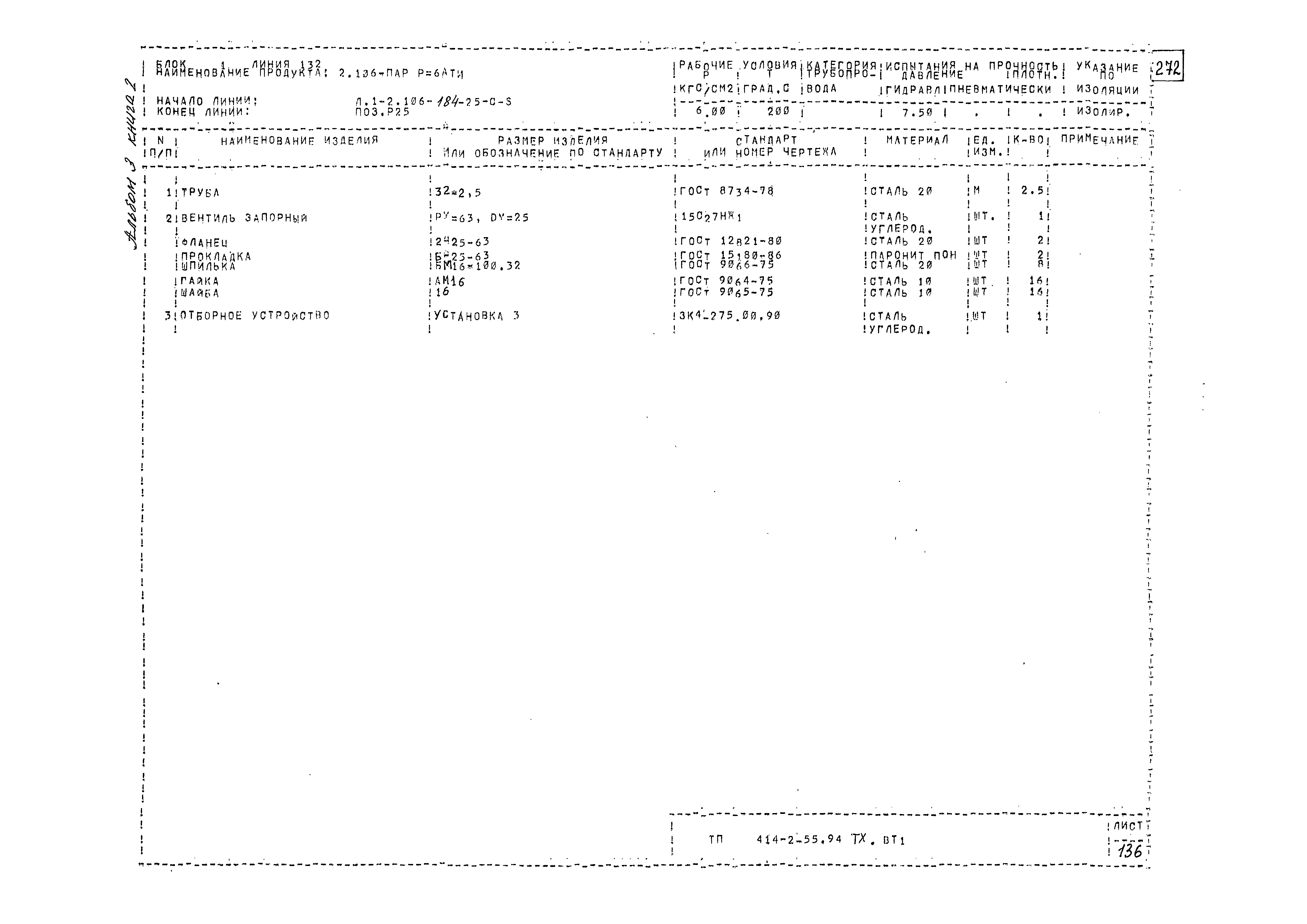 Типовой проект 414-2-55.94