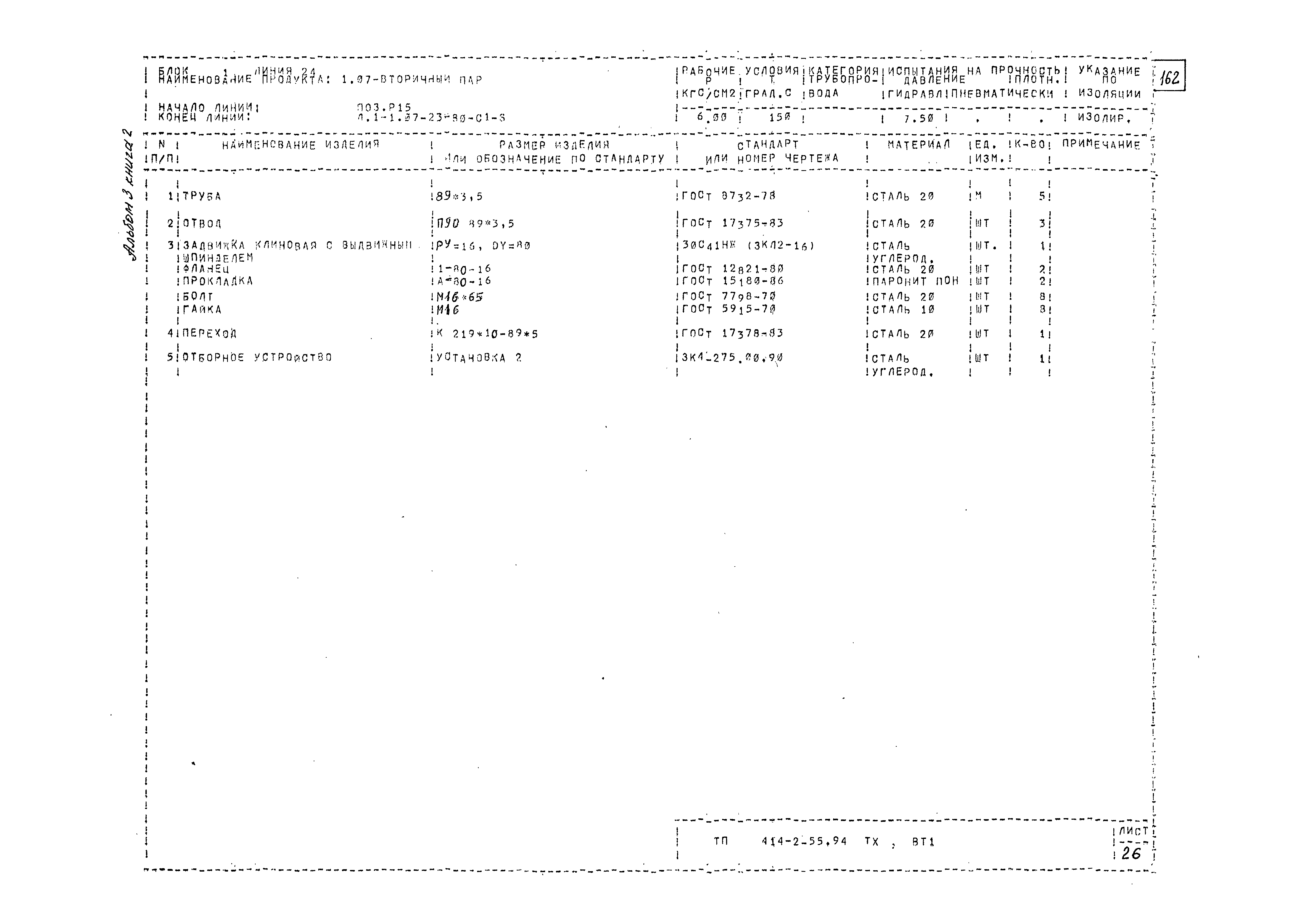 Типовой проект 414-2-55.94
