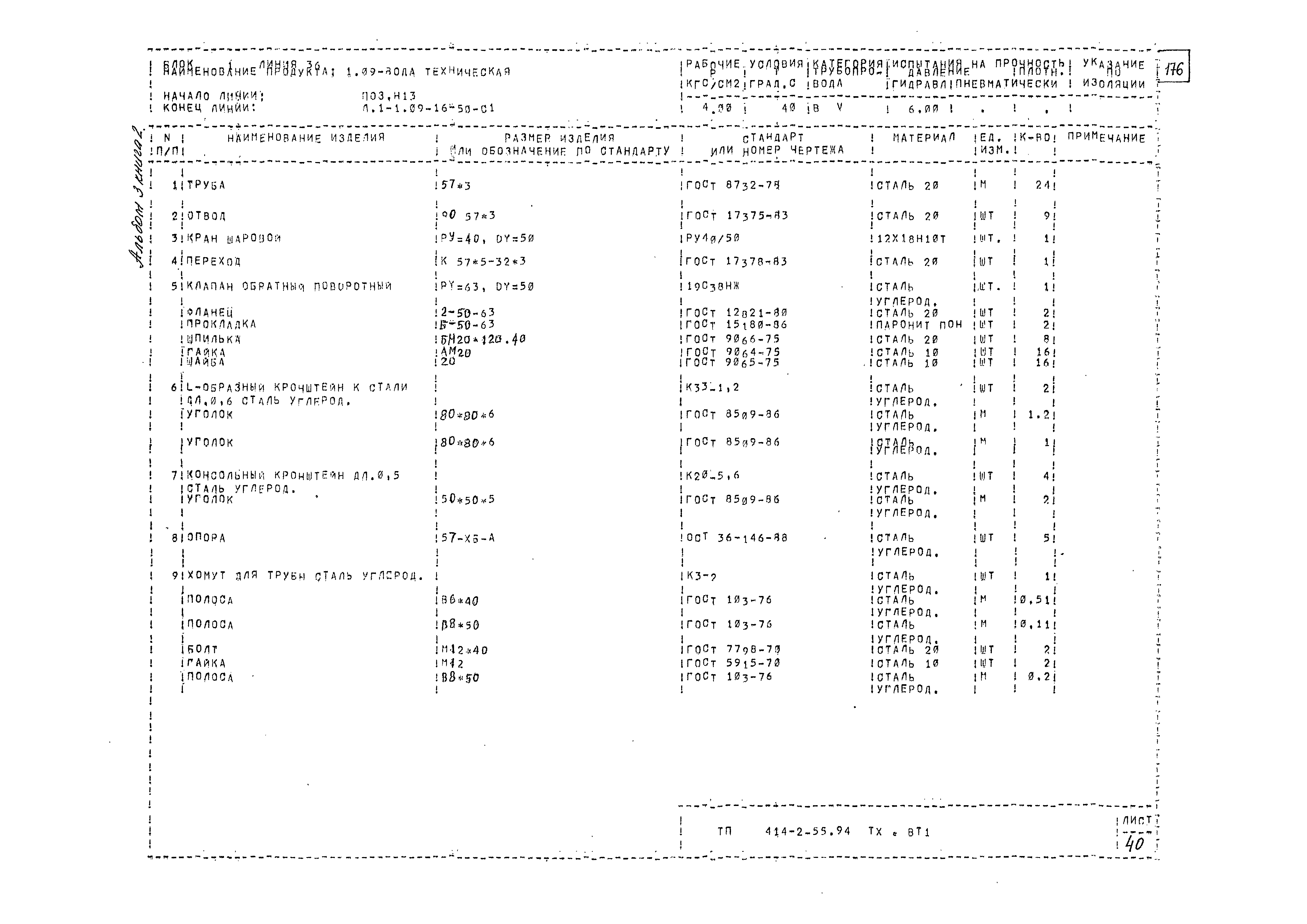 Типовой проект 414-2-55.94