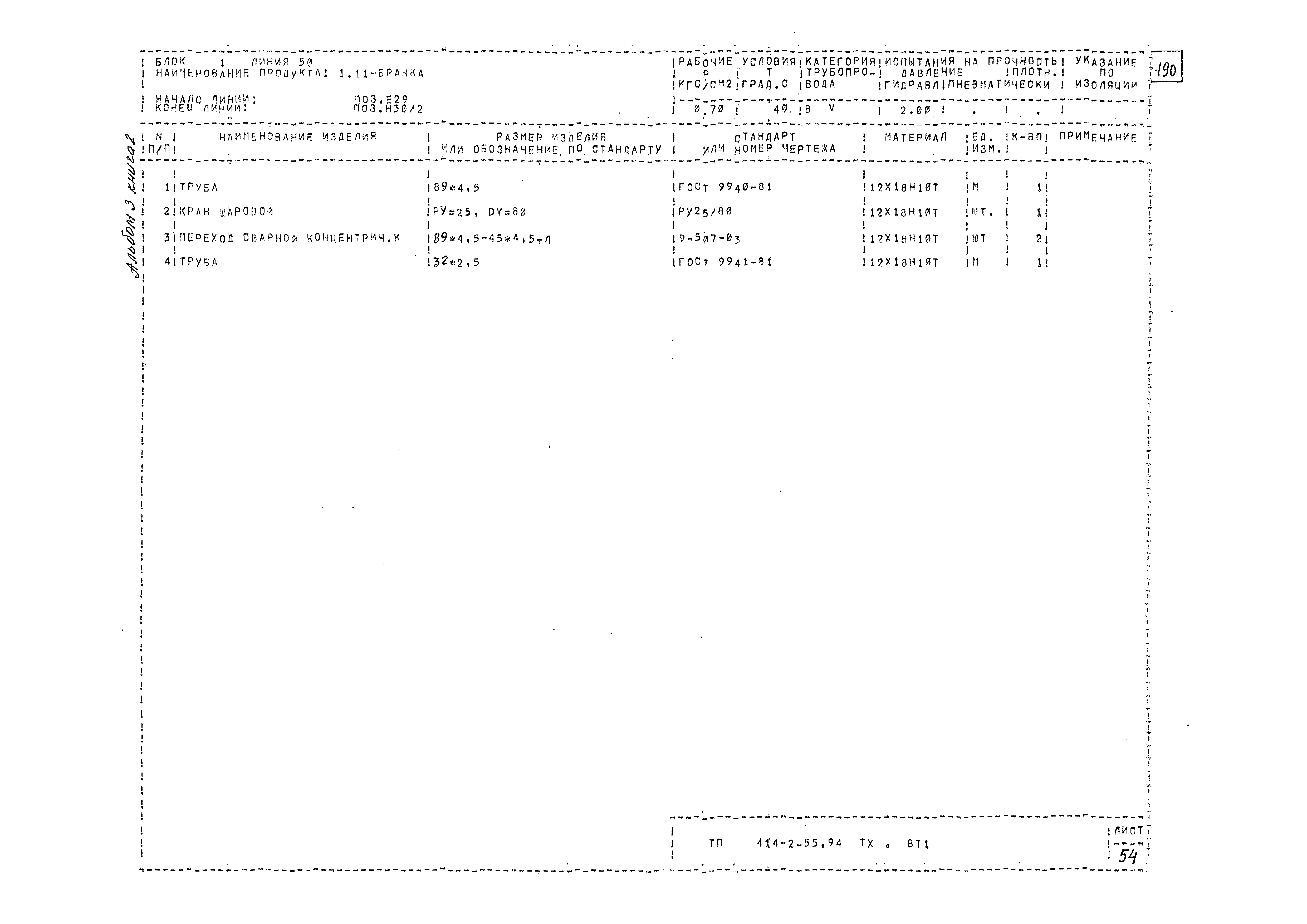Типовой проект 414-2-55.94
