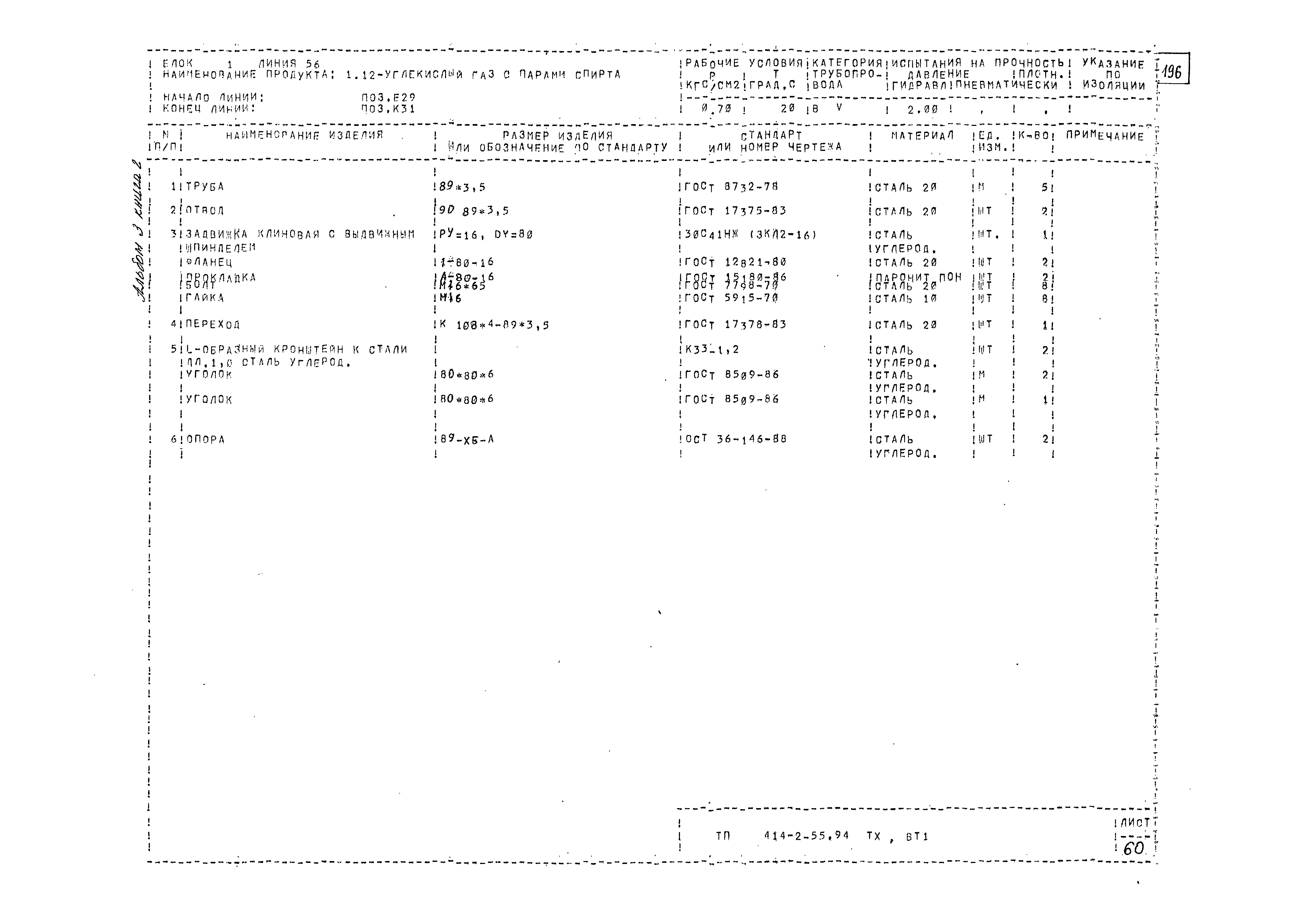 Типовой проект 414-2-55.94